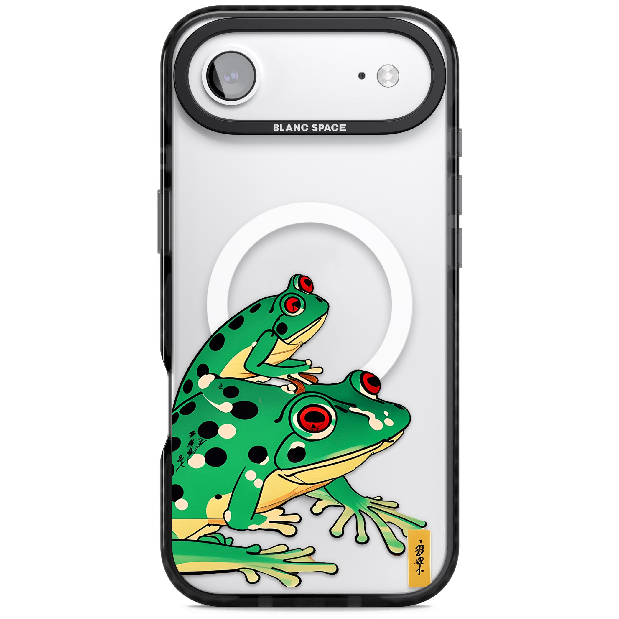 Jade Leap Frog Wallpaper iPhone Case | Blanc Space