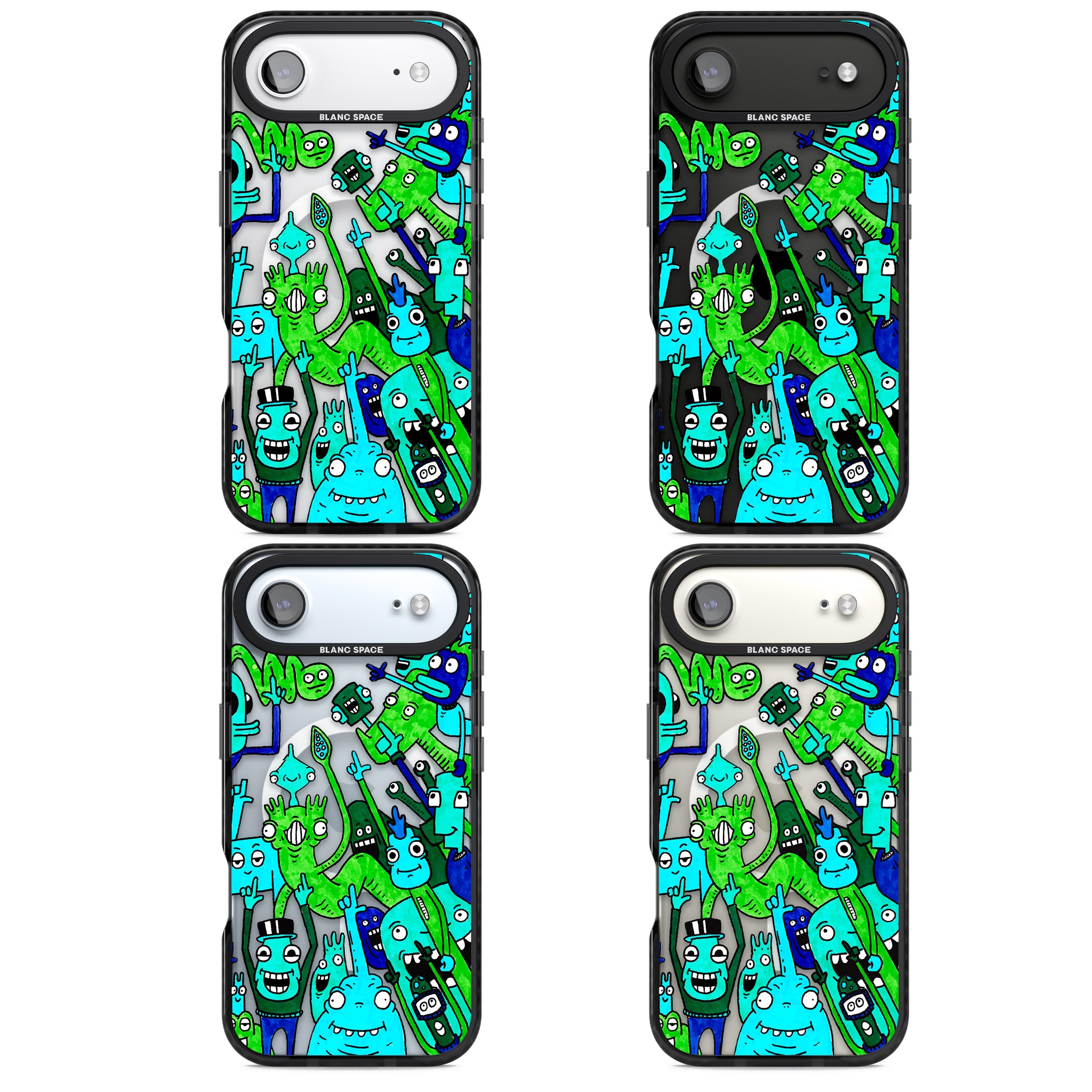 Don'T Point iPhone 17 Air Impact Pro Black Phone Case APT Impact Protection