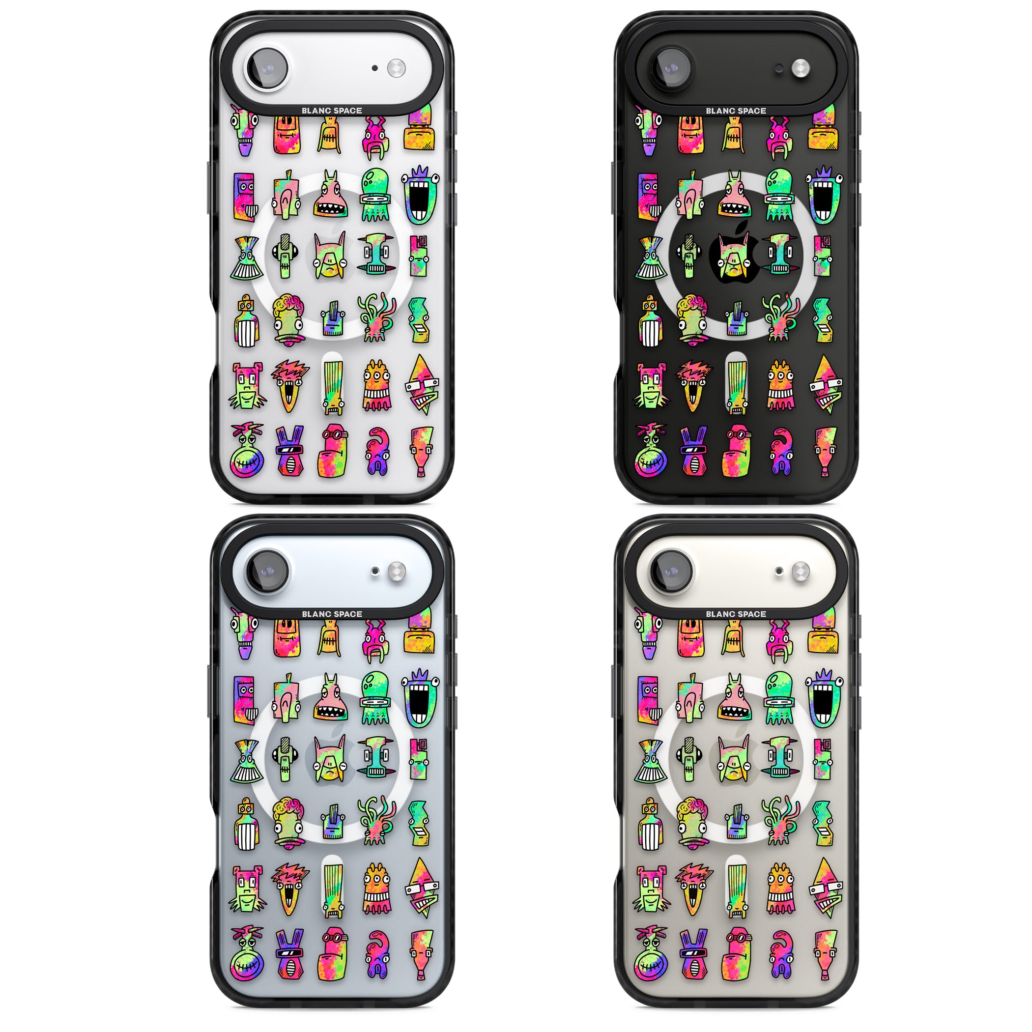 Splashy Friends iPhone 17 Air Impact Pro Black Phone Case APT Impact Protection