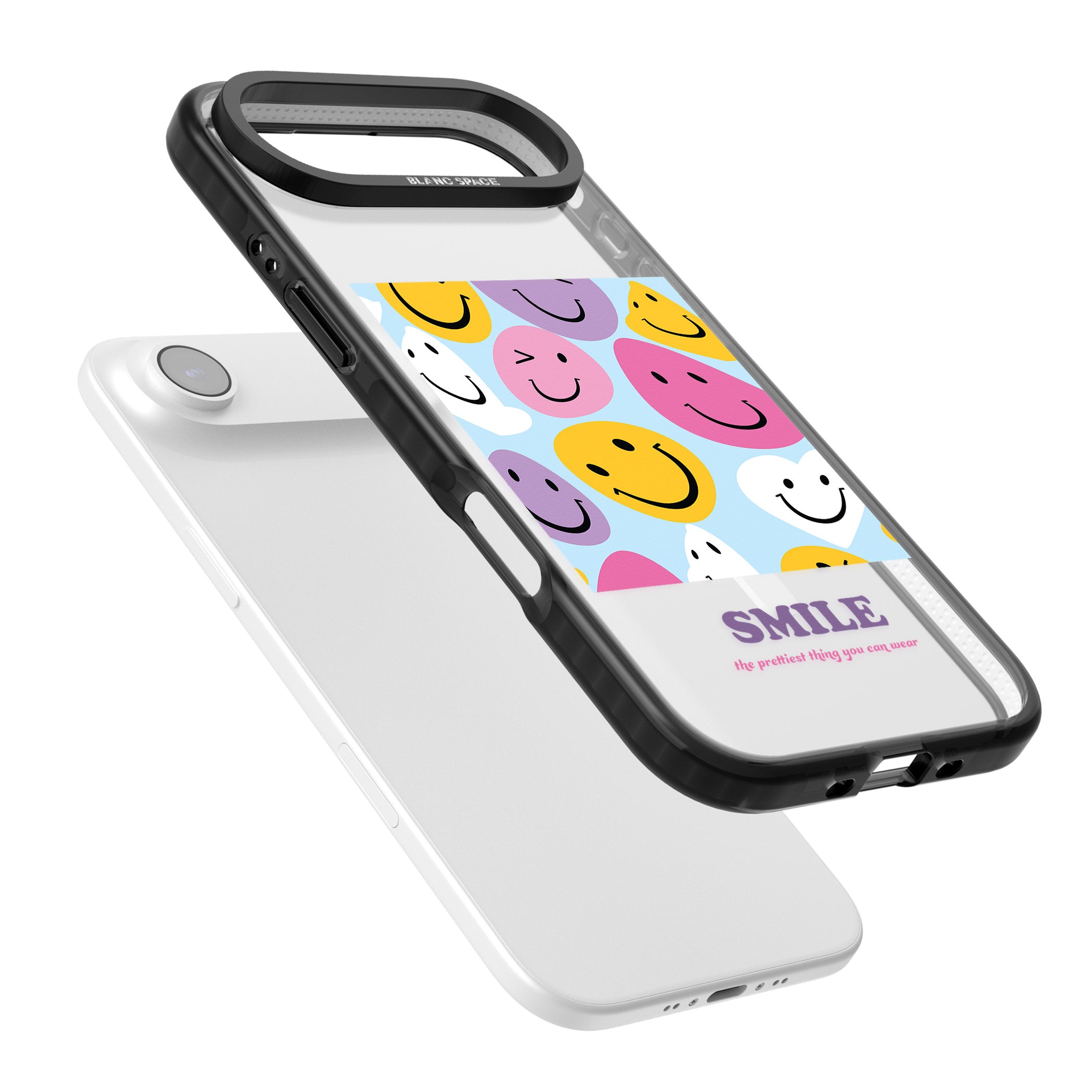 A Smile iPhone 17 Air Impact Pro Black Phone Case Colours