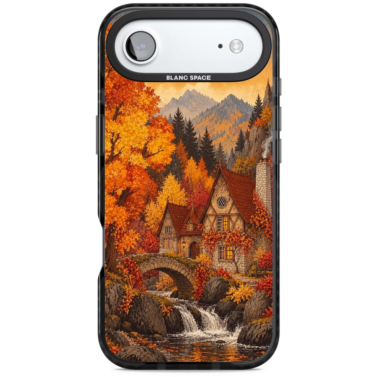Auburn Cottage iPhone case | Black Impact Magsafe case for iPhone Air