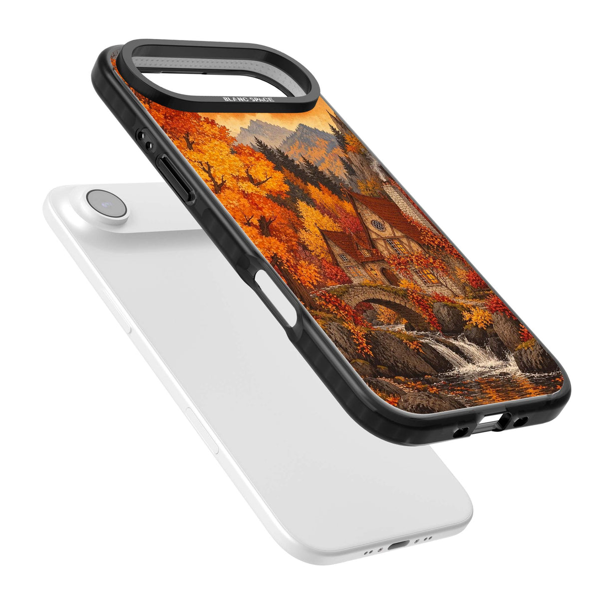 Auburn Cottage iPhone case | Black Impact Magsafe case for iPhone Air