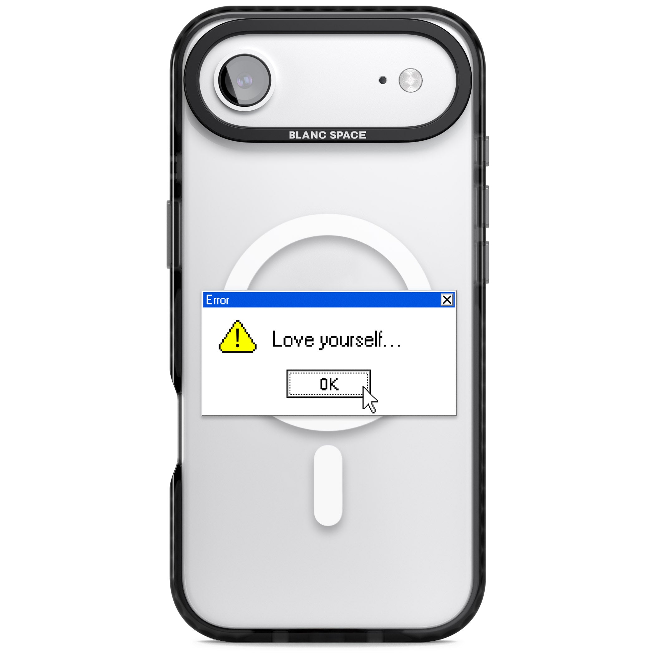 Love Yourself Exe iPhone 17 Air Impact Pro Black Phone Case