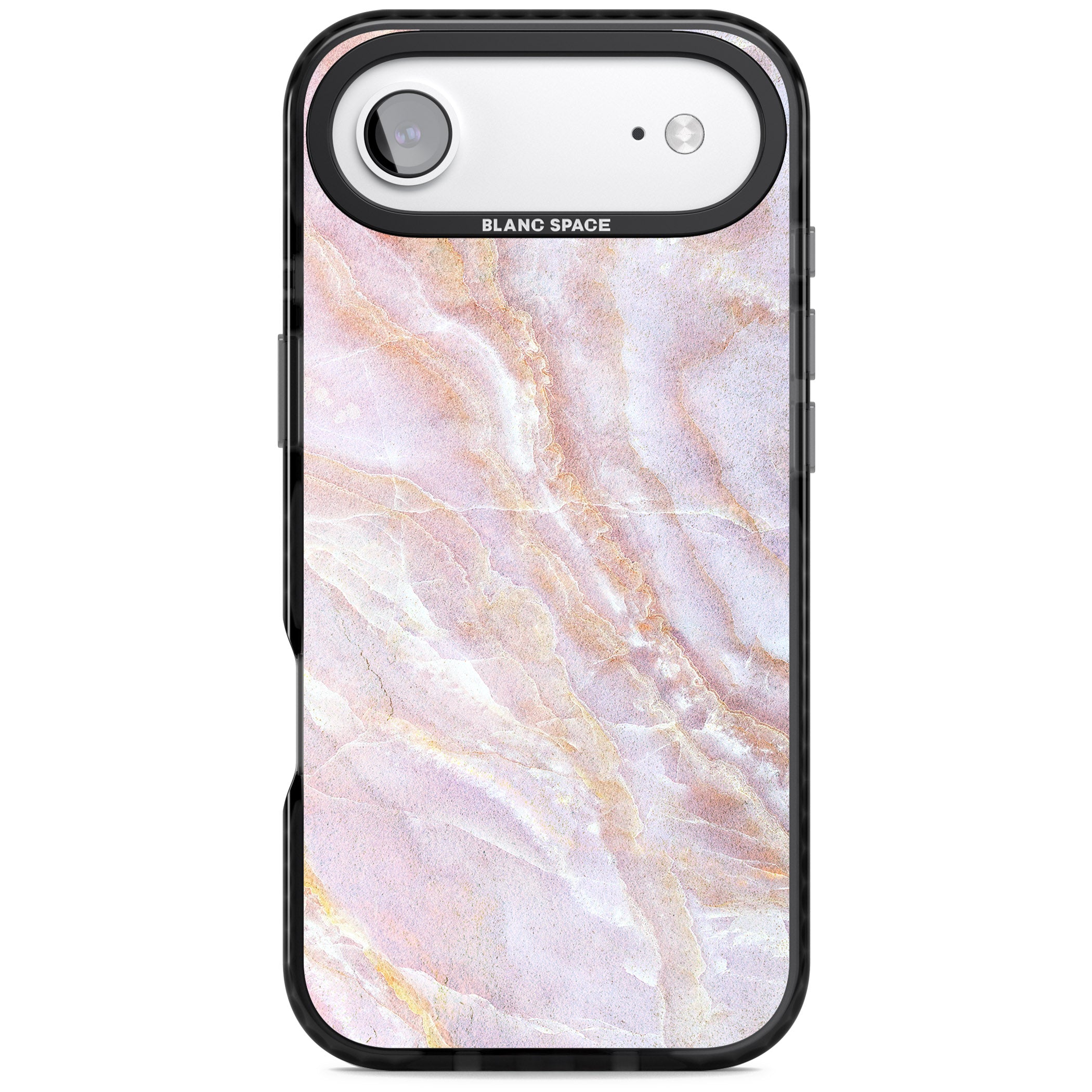Soft Onyx Blush iPhone 17 Air Impact Pro Black Phone Case