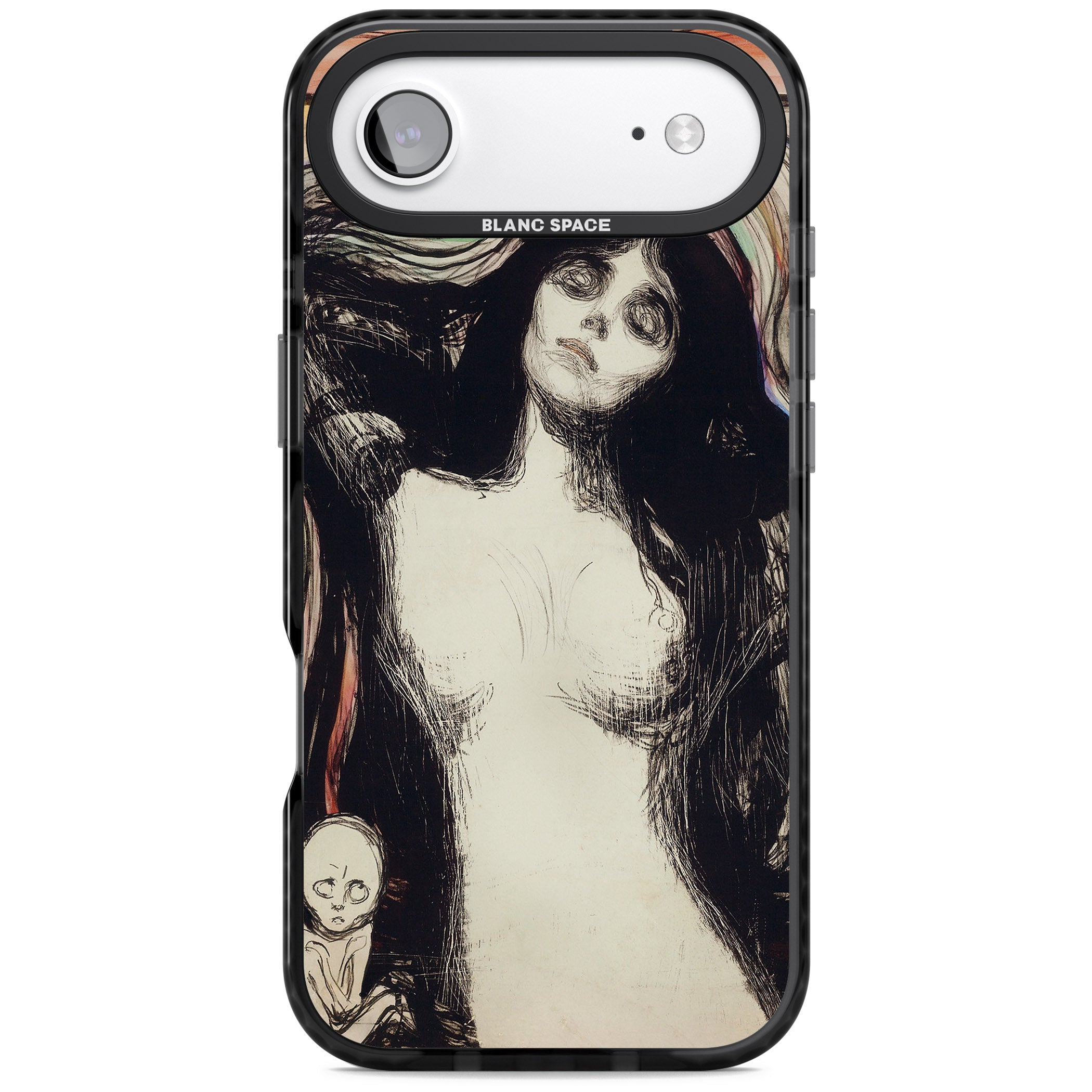 Madonna iPhone 17 Air Impact Pro Black Phone Case