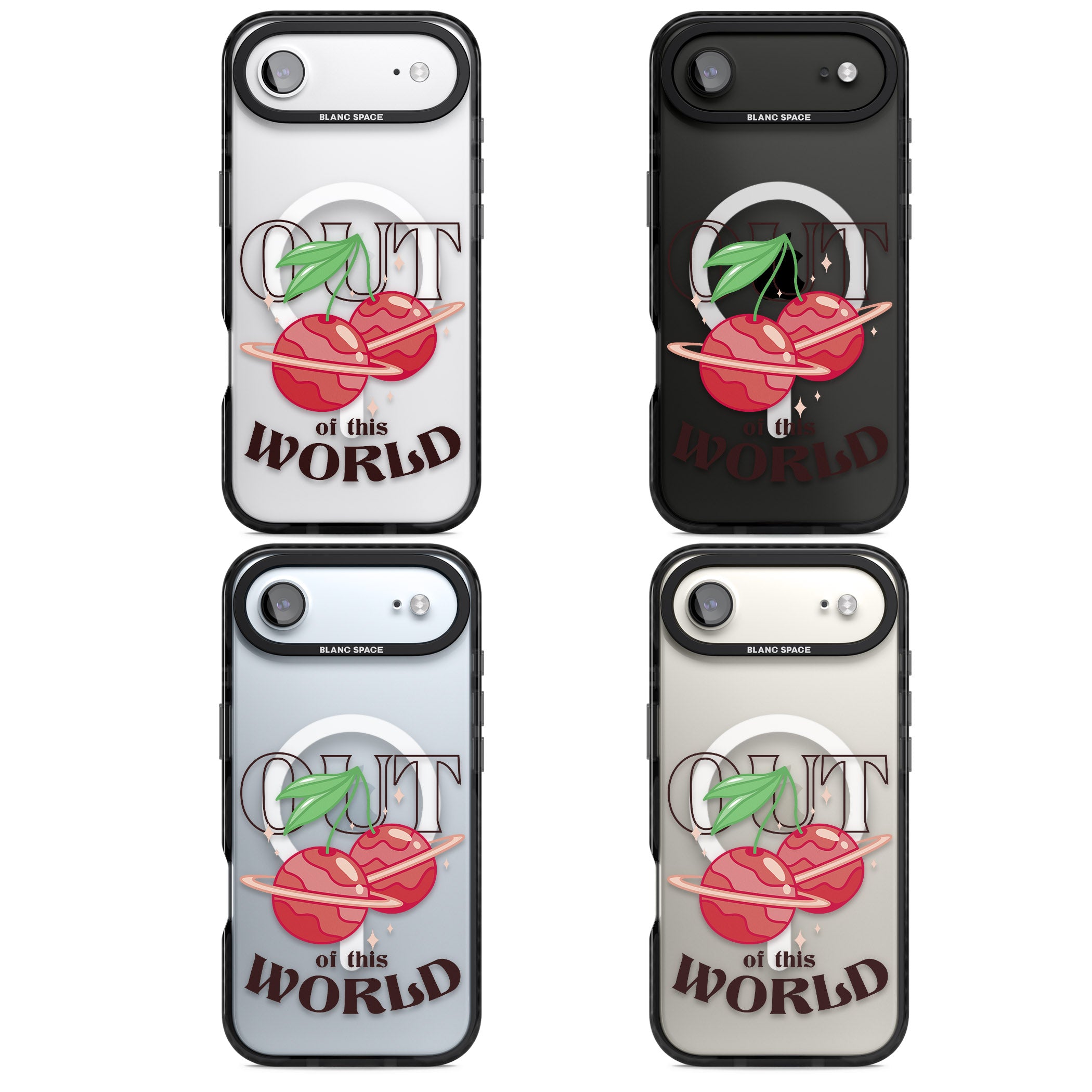 Out Of This World iPhone 17 Air Impact Pro Black Phone Case APT Impact Protection