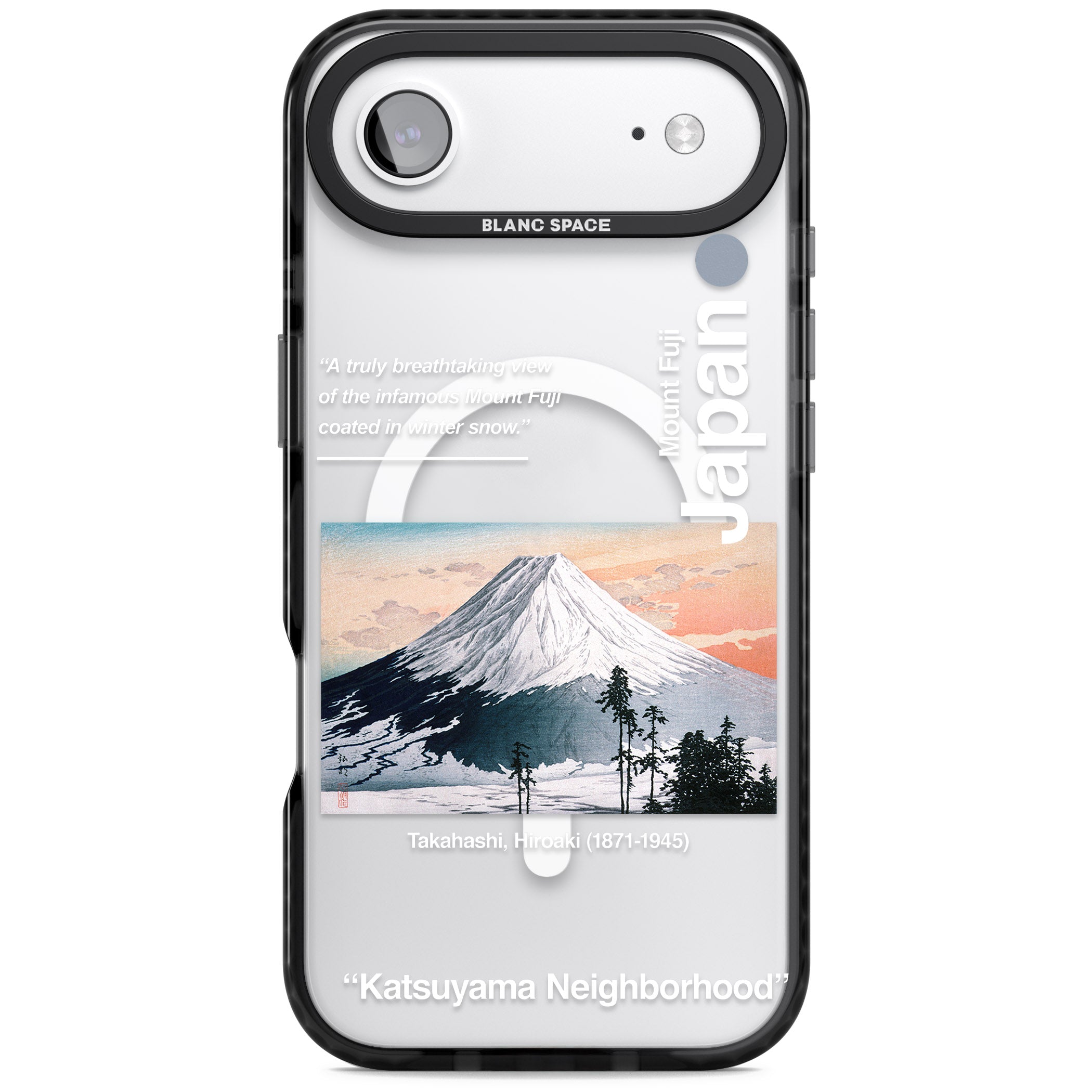 Katsuyama Neighborhood iPhone 17 Air Impact Pro Black Phone Case