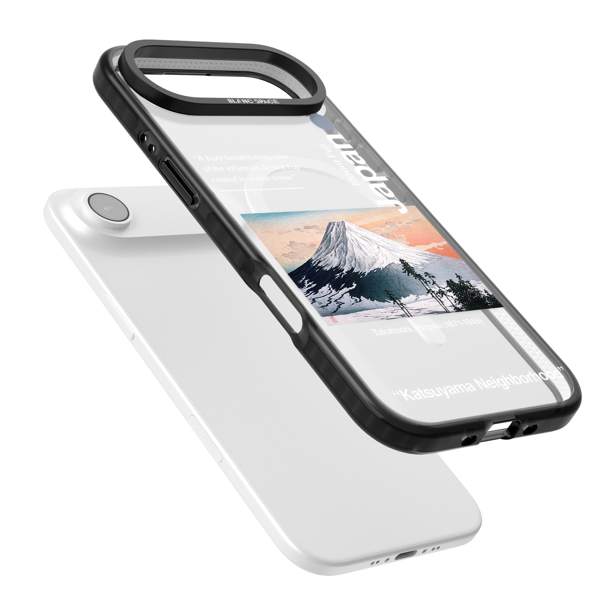 Katsuyama Neighborhood iPhone 17 Air Impact Pro Black Phone Case Colours