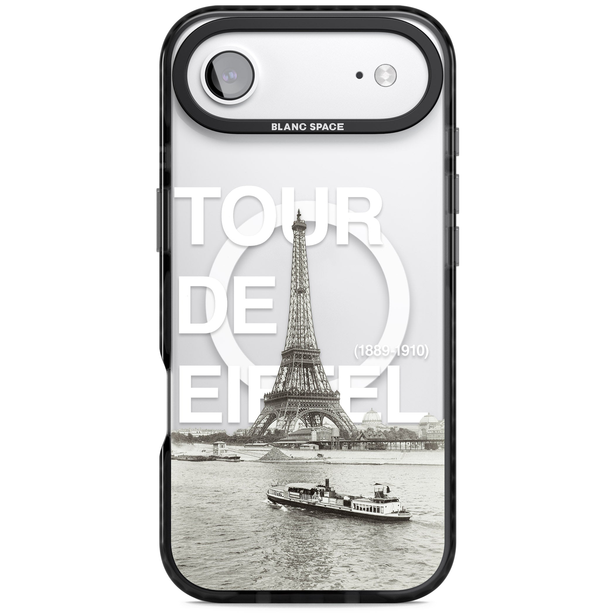 Tour De Eiffel iPhone 17 Air Impact Pro Black Phone Case