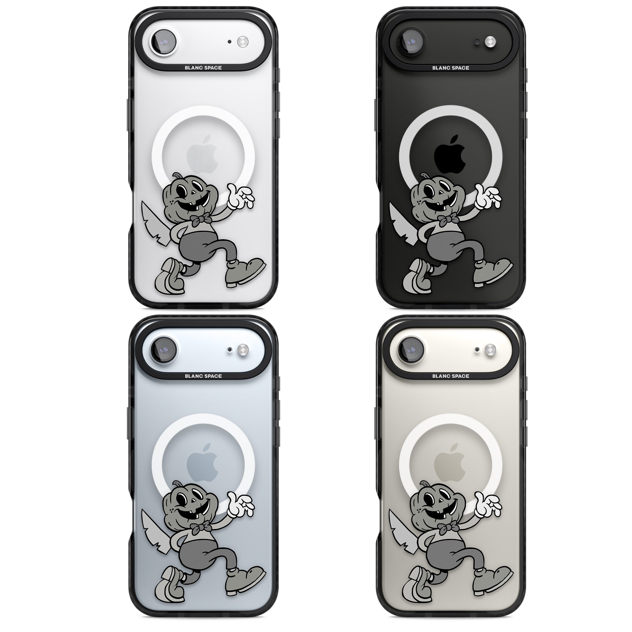 Jack O' Slasher iPhone 17 Air Impact Pro Black Phone Case APT Impact Protection