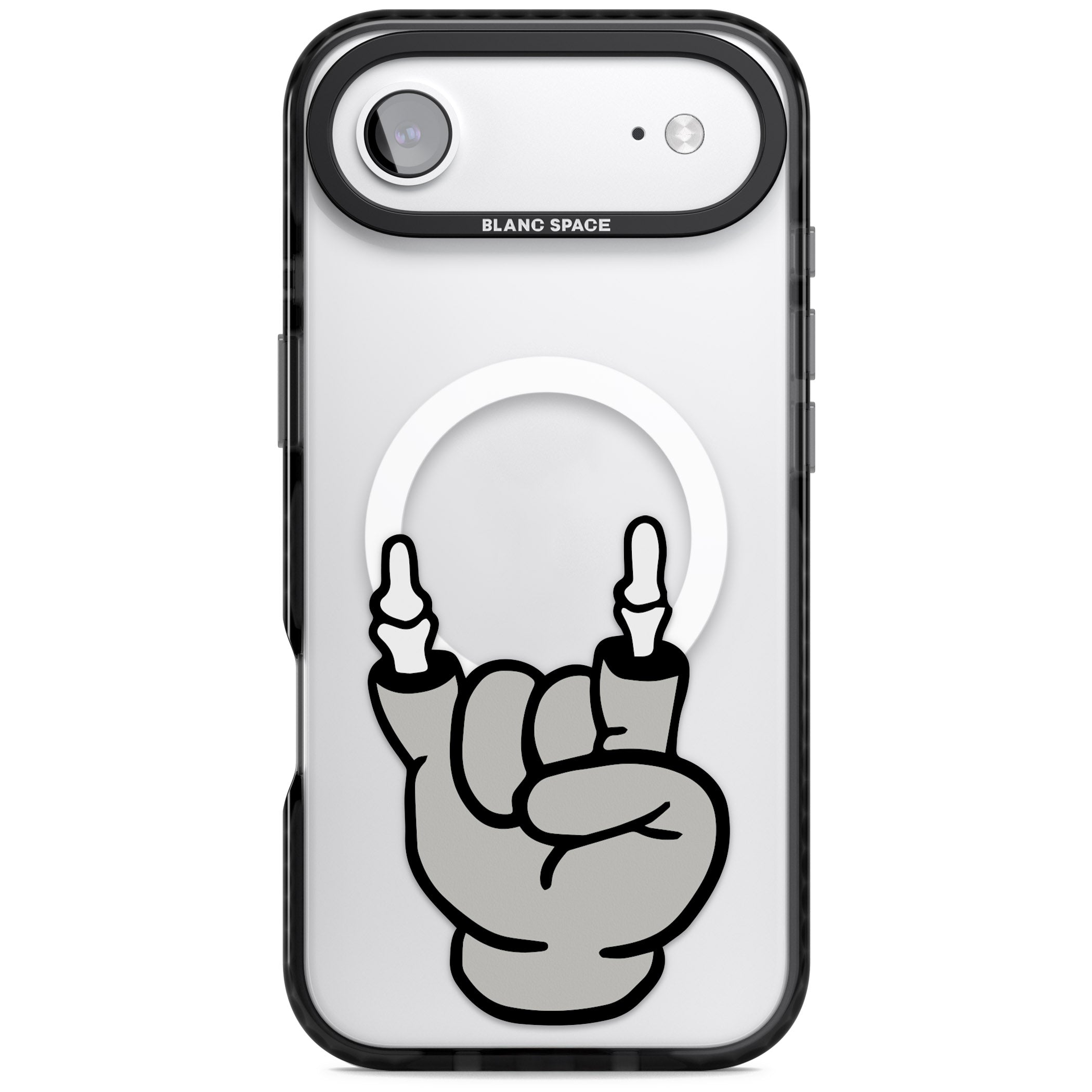 Rock 'Til You Drop iPhone 17 Air Impact Pro Black Phone Case