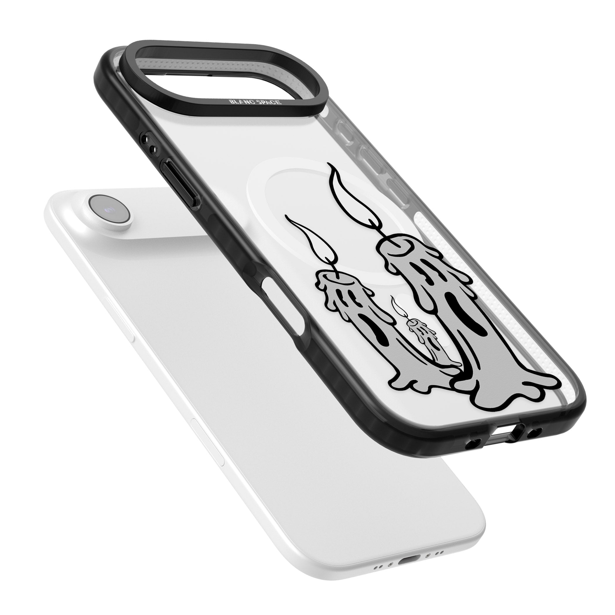 Candle Lit iPhone 17 Air Impact Pro Black Phone Case Colours