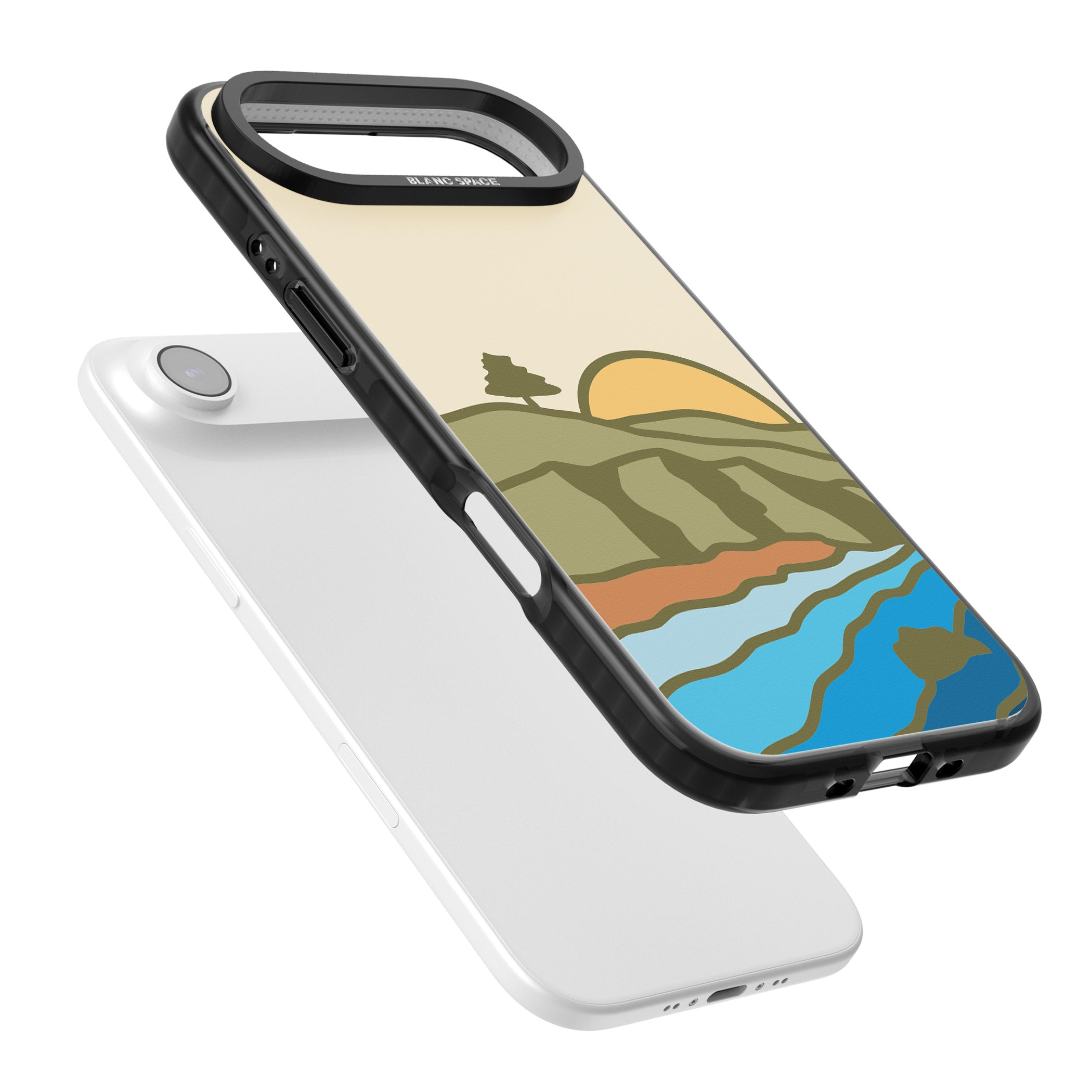 North Sunset iPhone 17 Air Impact Pro Black Phone Case Colours