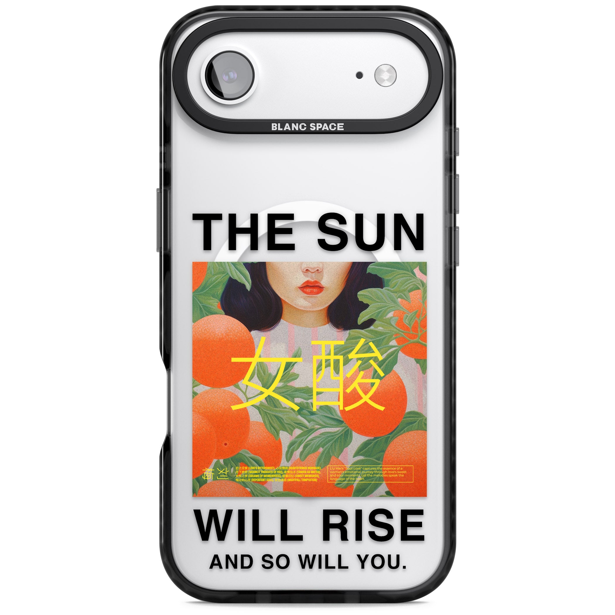 The Sun Will Rise iPhone 17 Air Impact Pro Black Phone Case