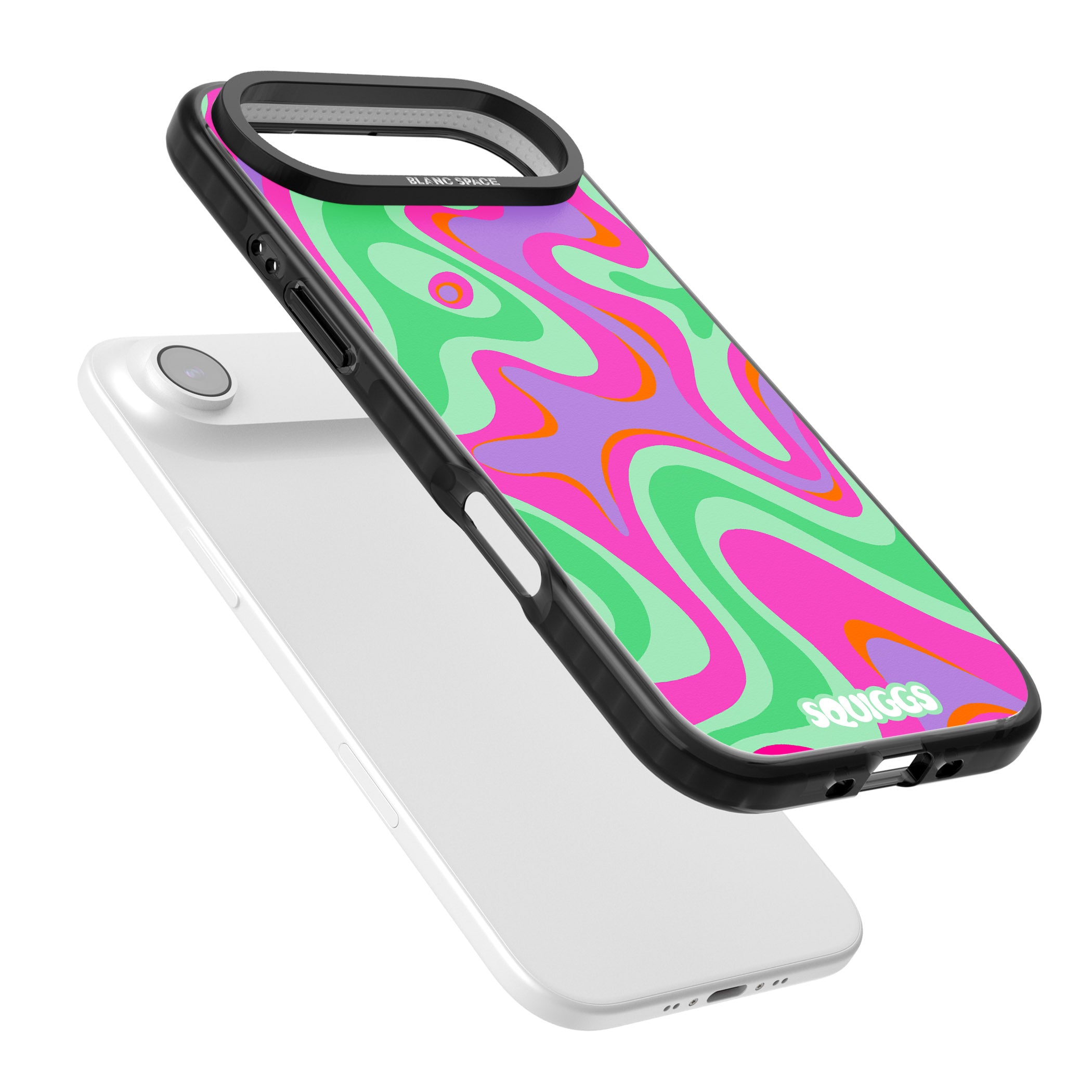 Pink Lava iPhone 17 Air Impact Pro Black Phone Case Colours