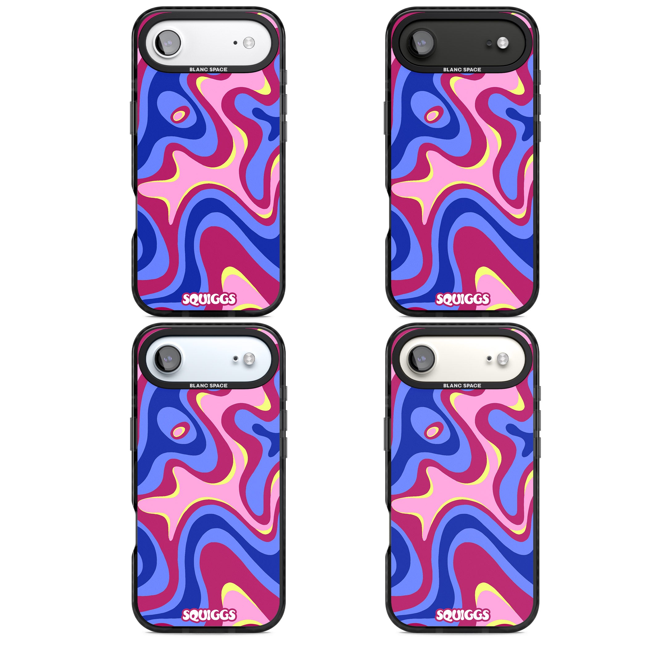 Blue Lava iPhone 17 Air Impact Pro Black Phone Case APT Impact Protection