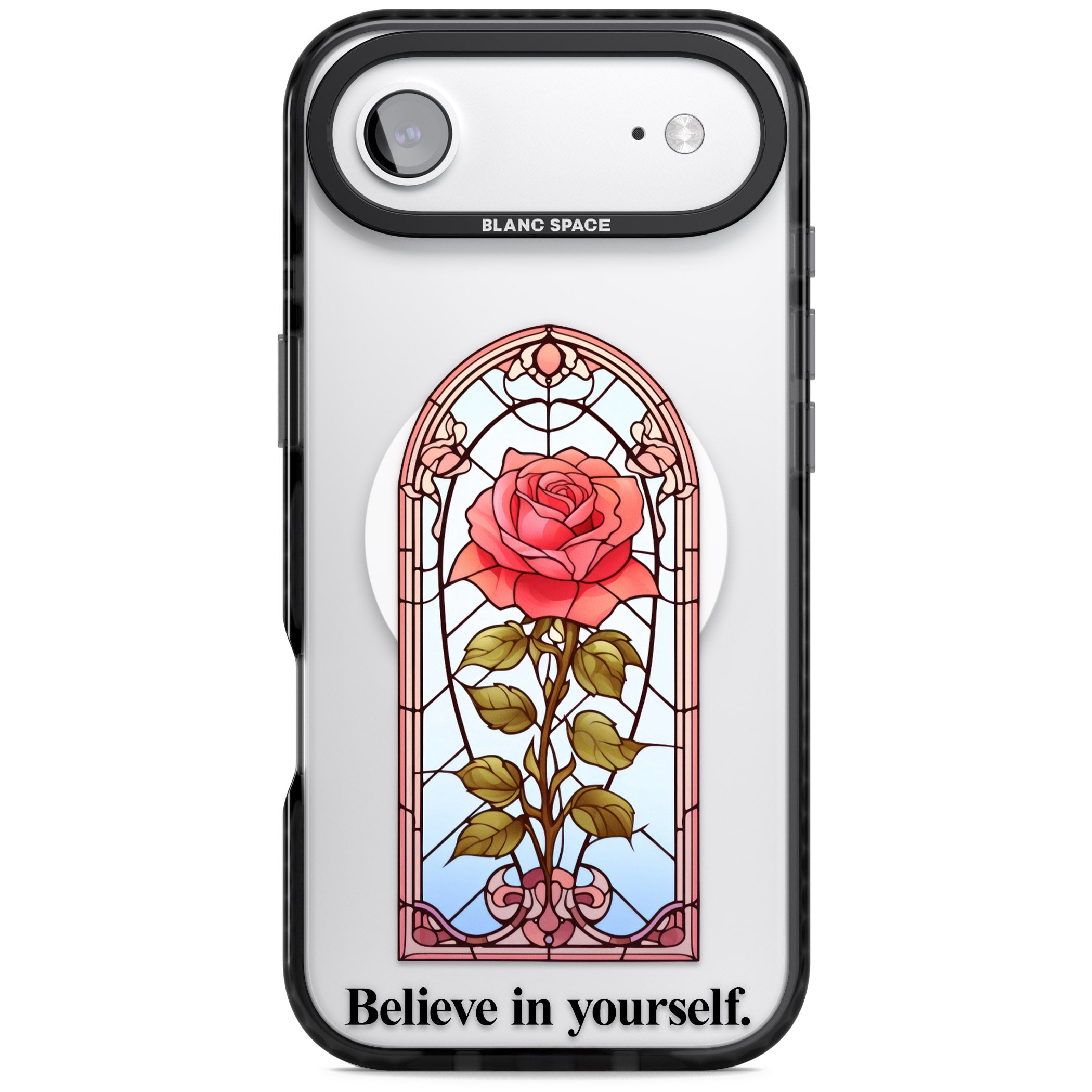 Believe In Yourself iPhone 17 Air Impact Pro Black Phone Case