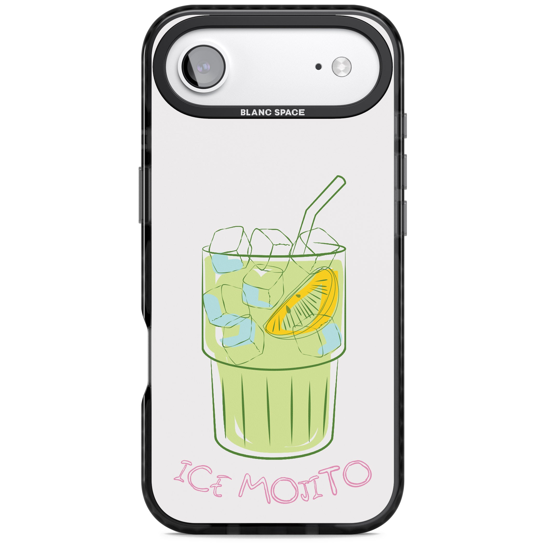 Ice Mojito iPhone 17 Air Impact Pro Black Phone Case