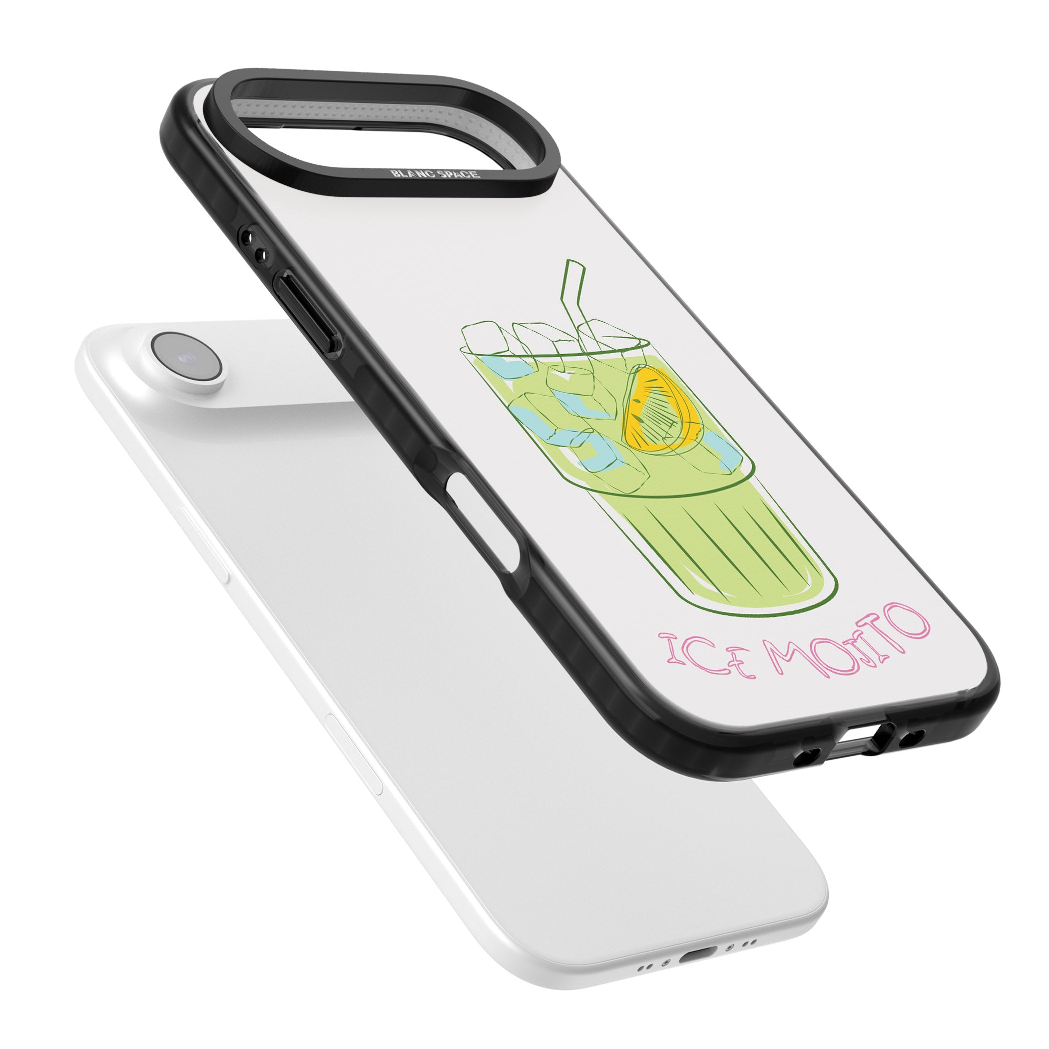 Ice Mojito iPhone 17 Air Impact Pro Black Phone Case Colours