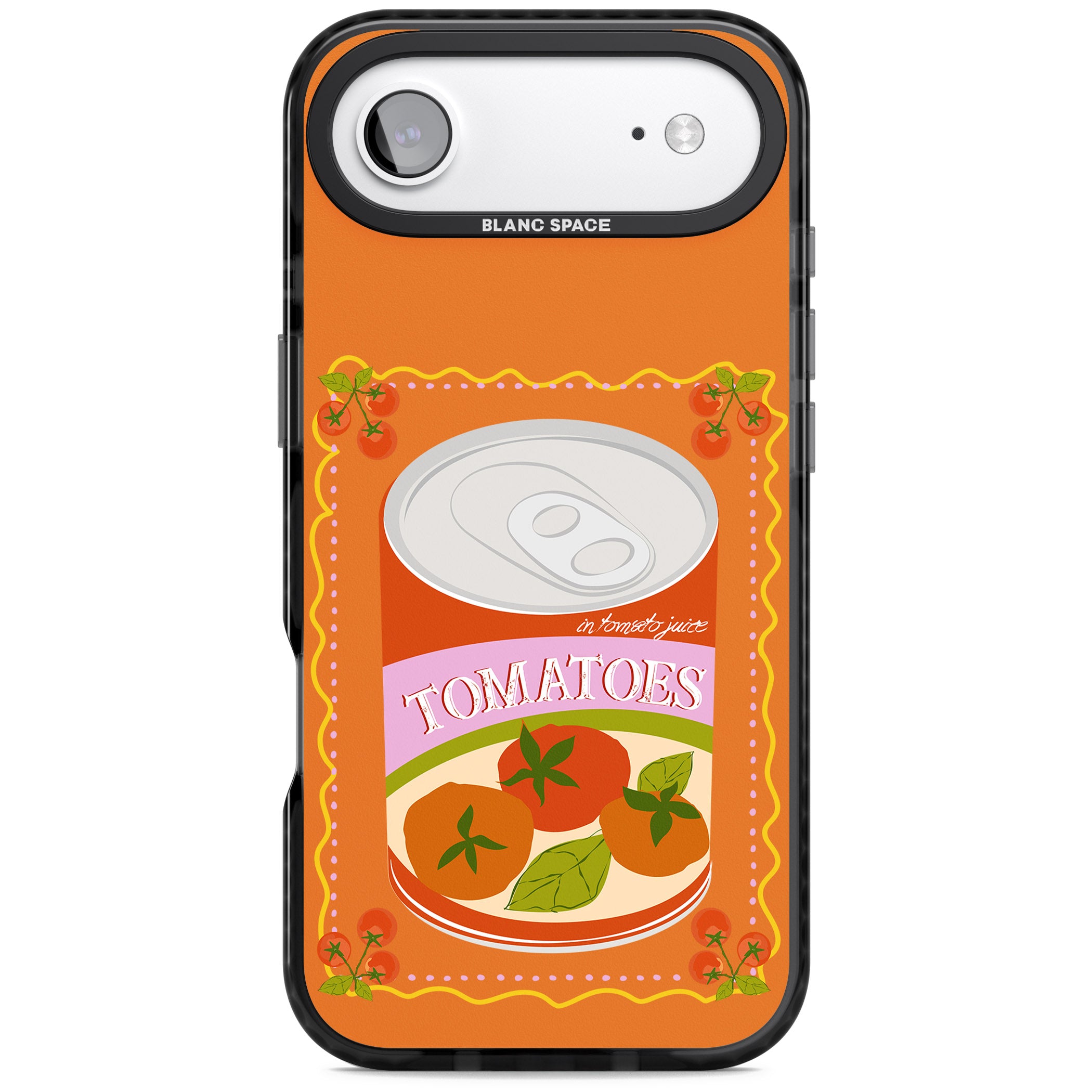 Tomato Soup Can iPhone 17 Air Impact Pro Black Phone Case