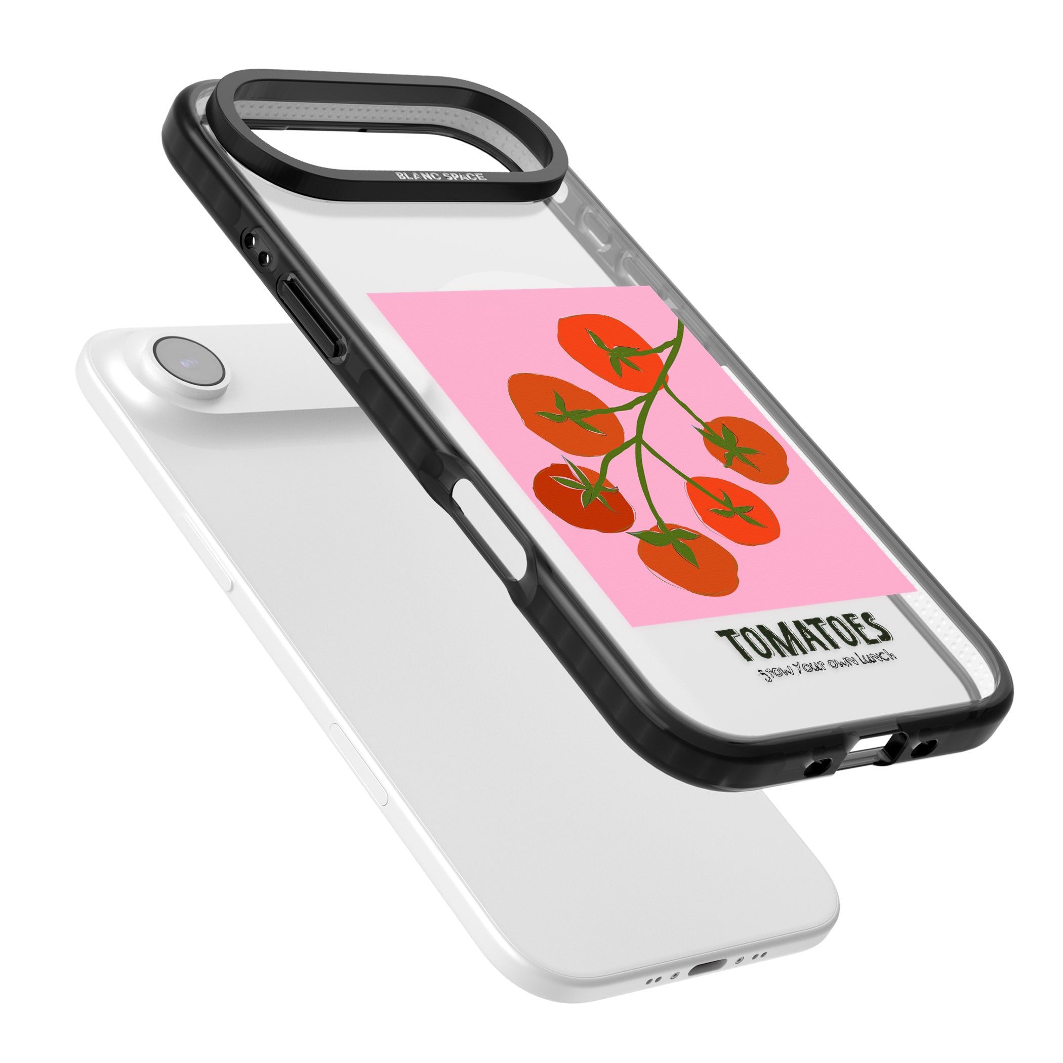 Own Tomatoes iPhone 17 Air Impact Pro Black Phone Case Colours
