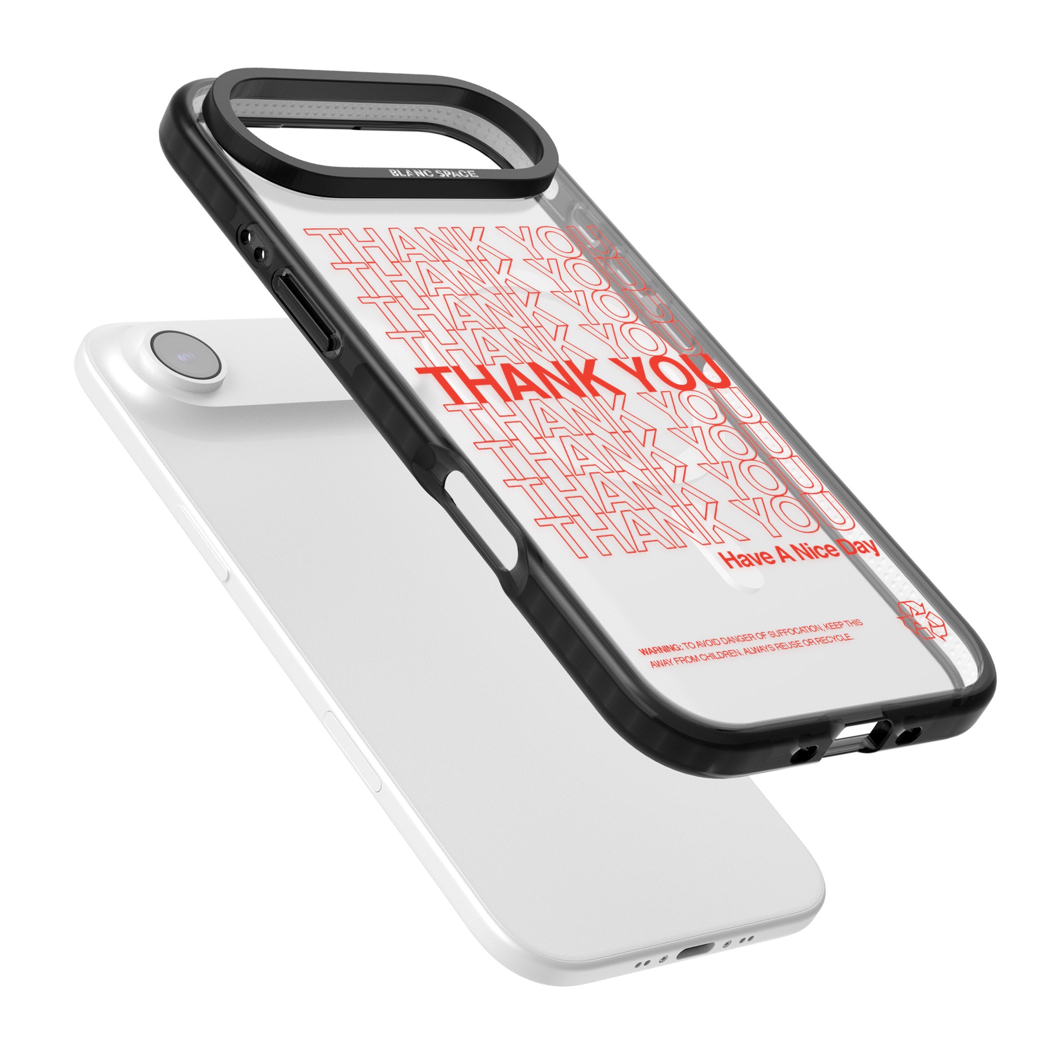 Thank You Have A Nice Day iPhone 17 Air Impact Pro Black Phone Case Colours