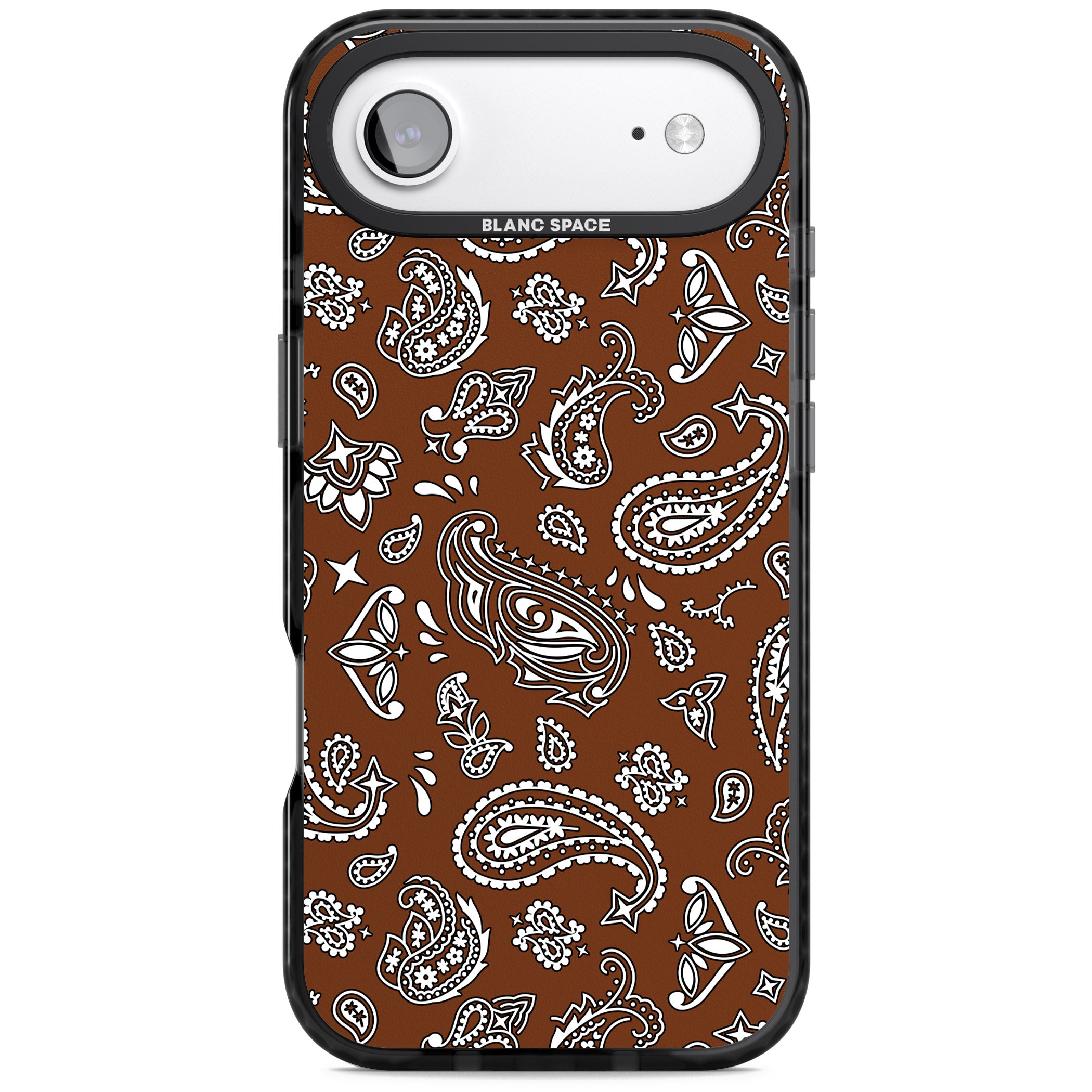 Brown Bandana iPhone 17 Air Impact Pro Black Phone Case