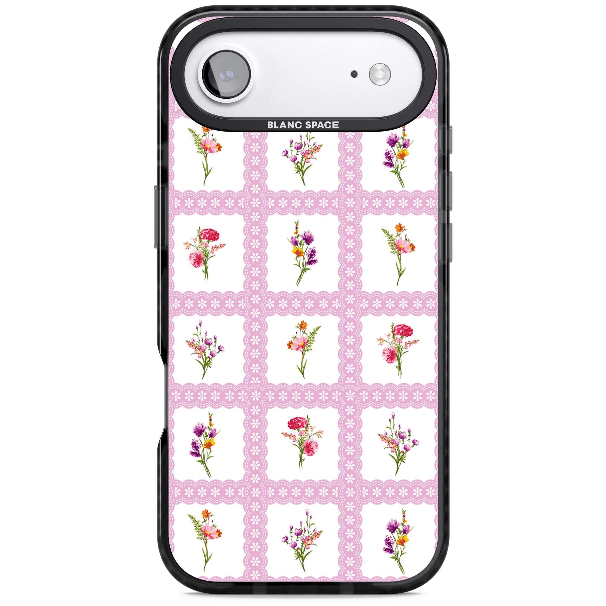 Wildflower Windows iPhone 17 Air Impact Pro Black Phone Case