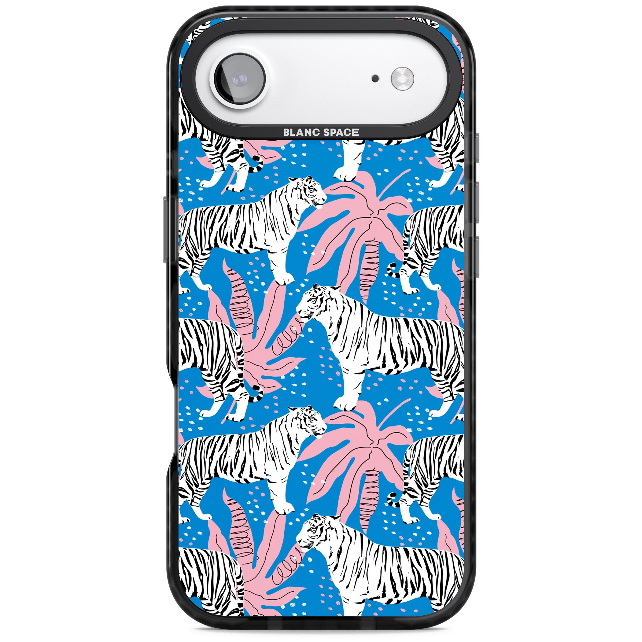 Bengal Blues iPhone 17 Air Impact Black Phone Case