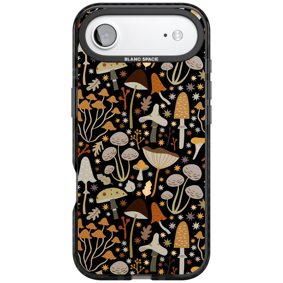 Mushroom Grove iPhone Air Impact Black Phone Case front