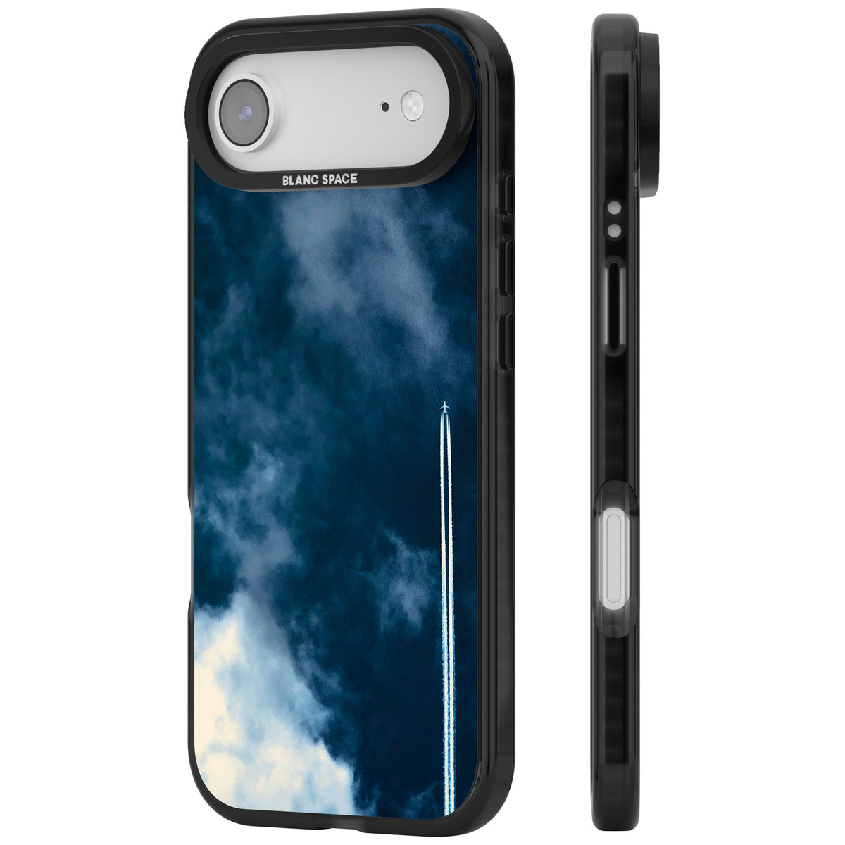 Sky Trail iPhone Air Impact Black Phone Case side