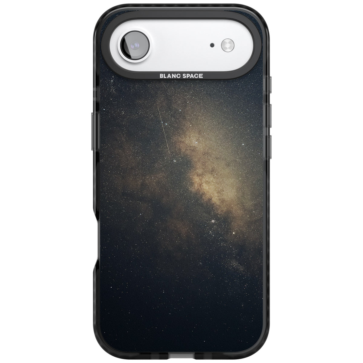 Cosmic Night Sky iPhone Air Impact Black Phone Case front