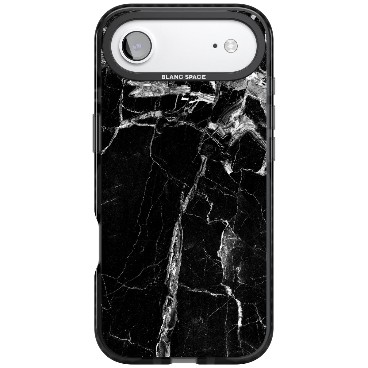 Black Onyx Marble iPhone Air Impact Black Phone Case front