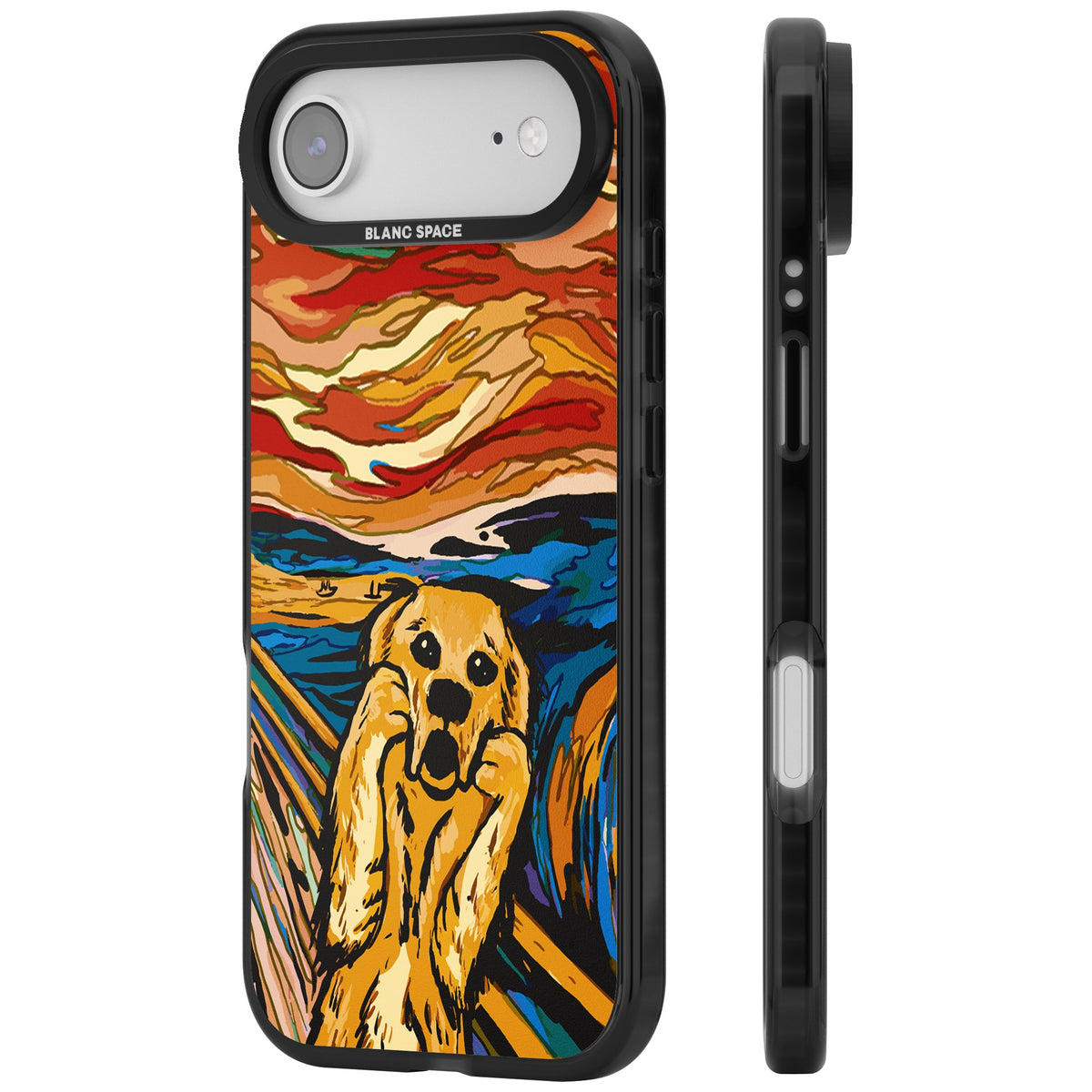 The Bark iPhone Air Impact Black Phone Case side