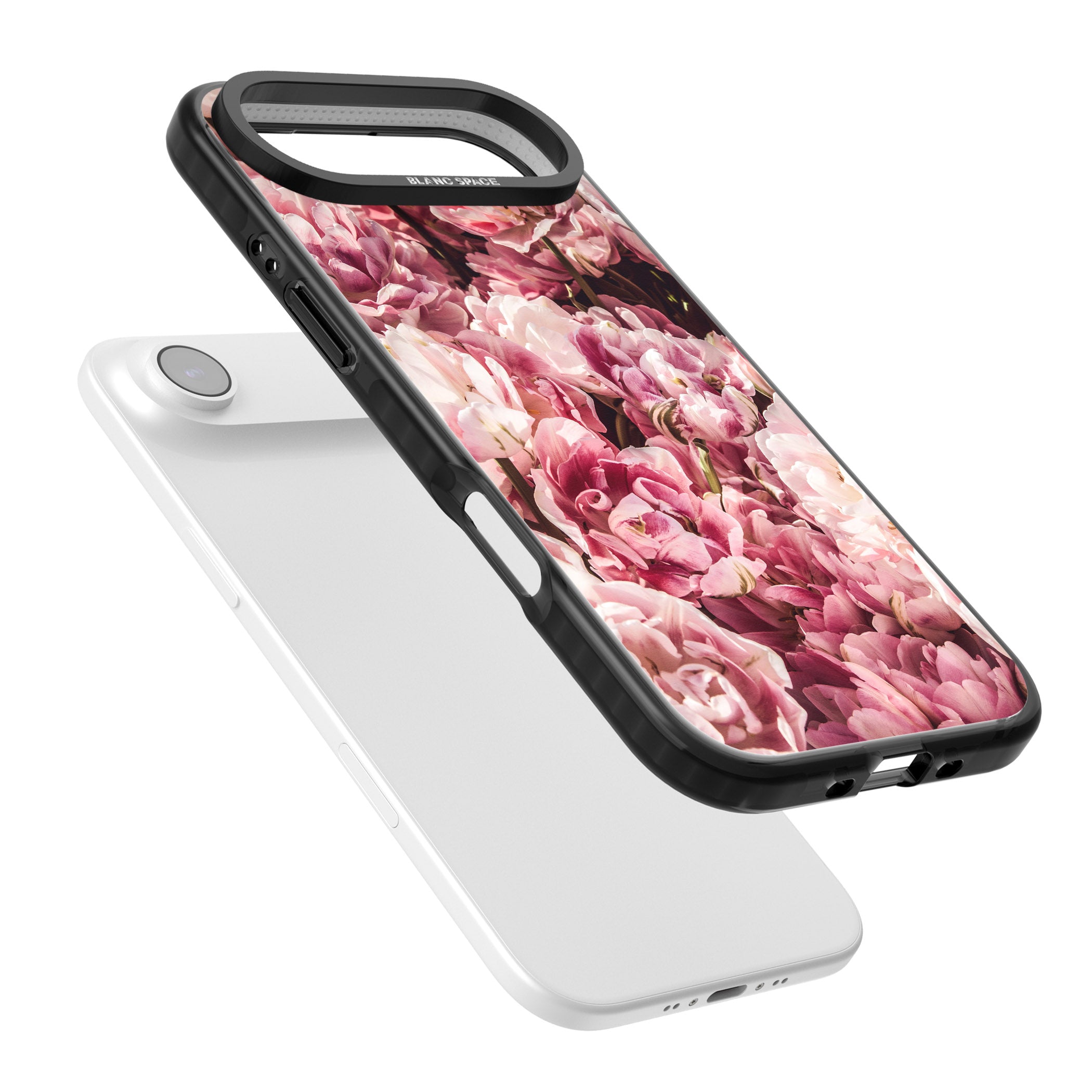 Petal Blush iPhone 17 Air Impact Black Phone Case Colours