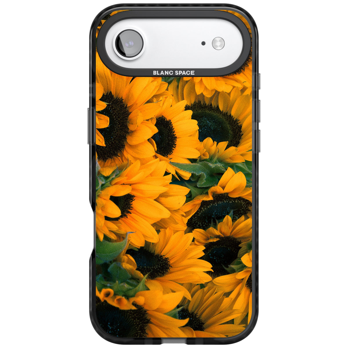 Sunflower Fields iPhone Air Impact Black Phone Case front