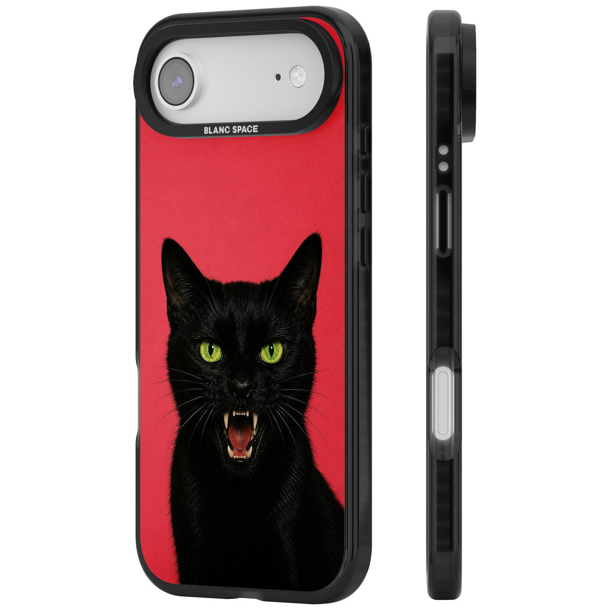 Hissin' Baddie iPhone Air Impact Black Phone Case side