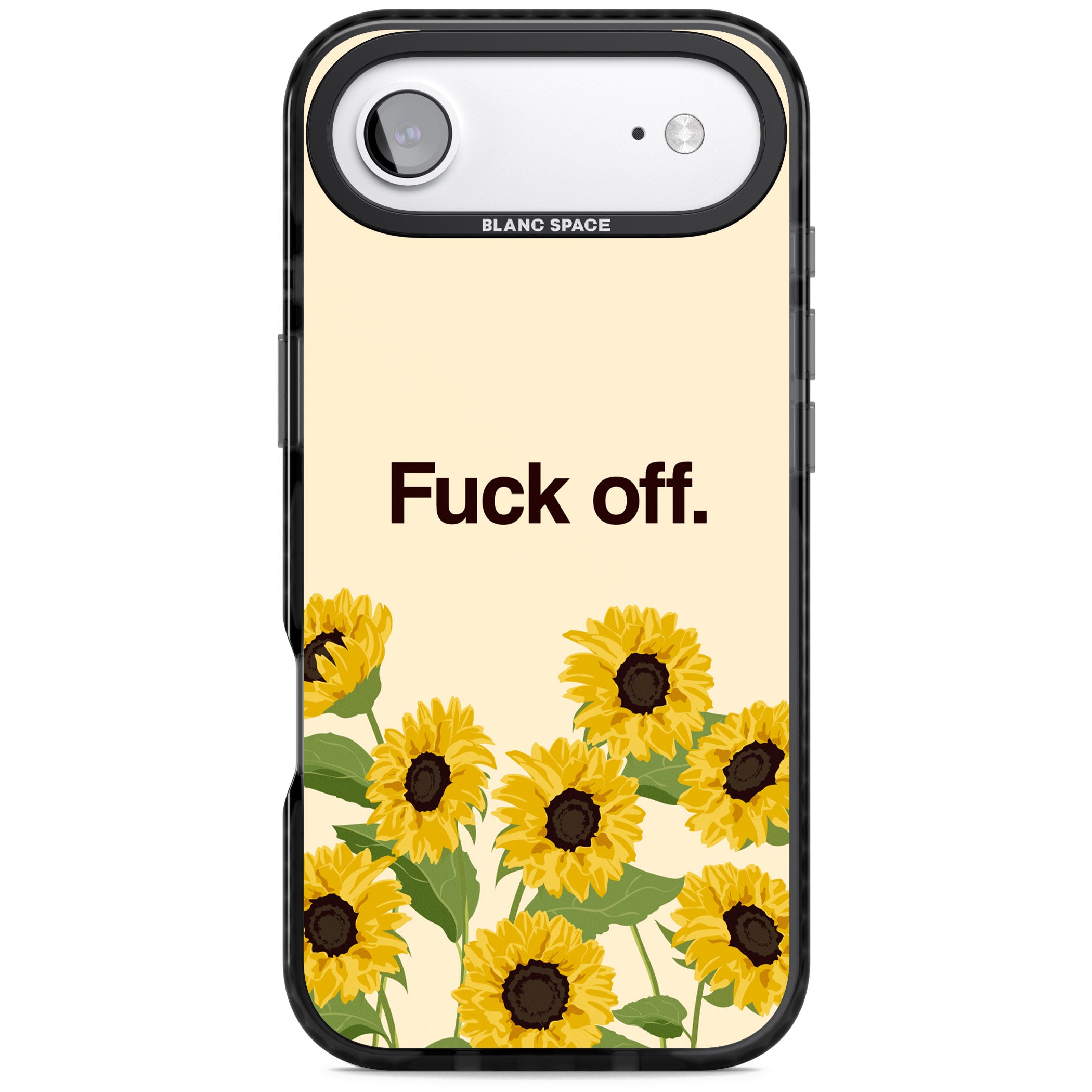 F*Ck Off iPhone 17 Air Impact Black Phone Case