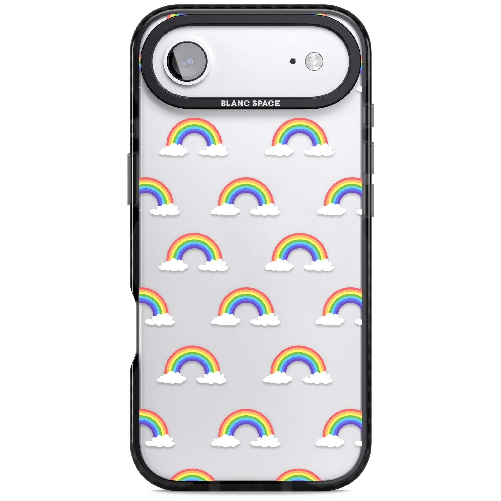 Rainbow Dream iPhone 17 Air Impact Black Phone Case