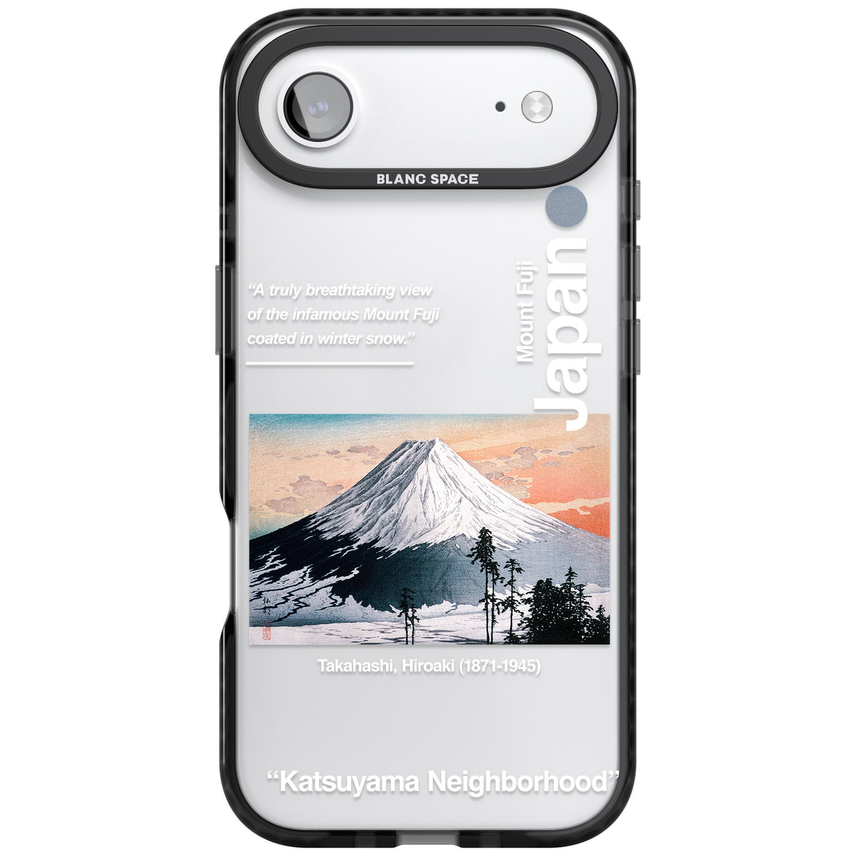 Katsuyama Neighborhood iPhone Air Impact Black Phone Case front