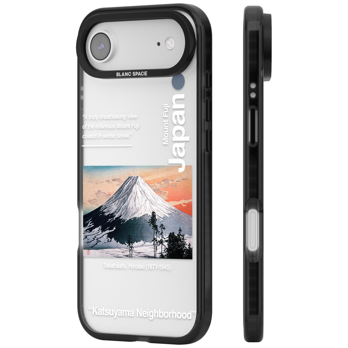 Katsuyama Neighborhood iPhone Air Impact Black Phone Case side
