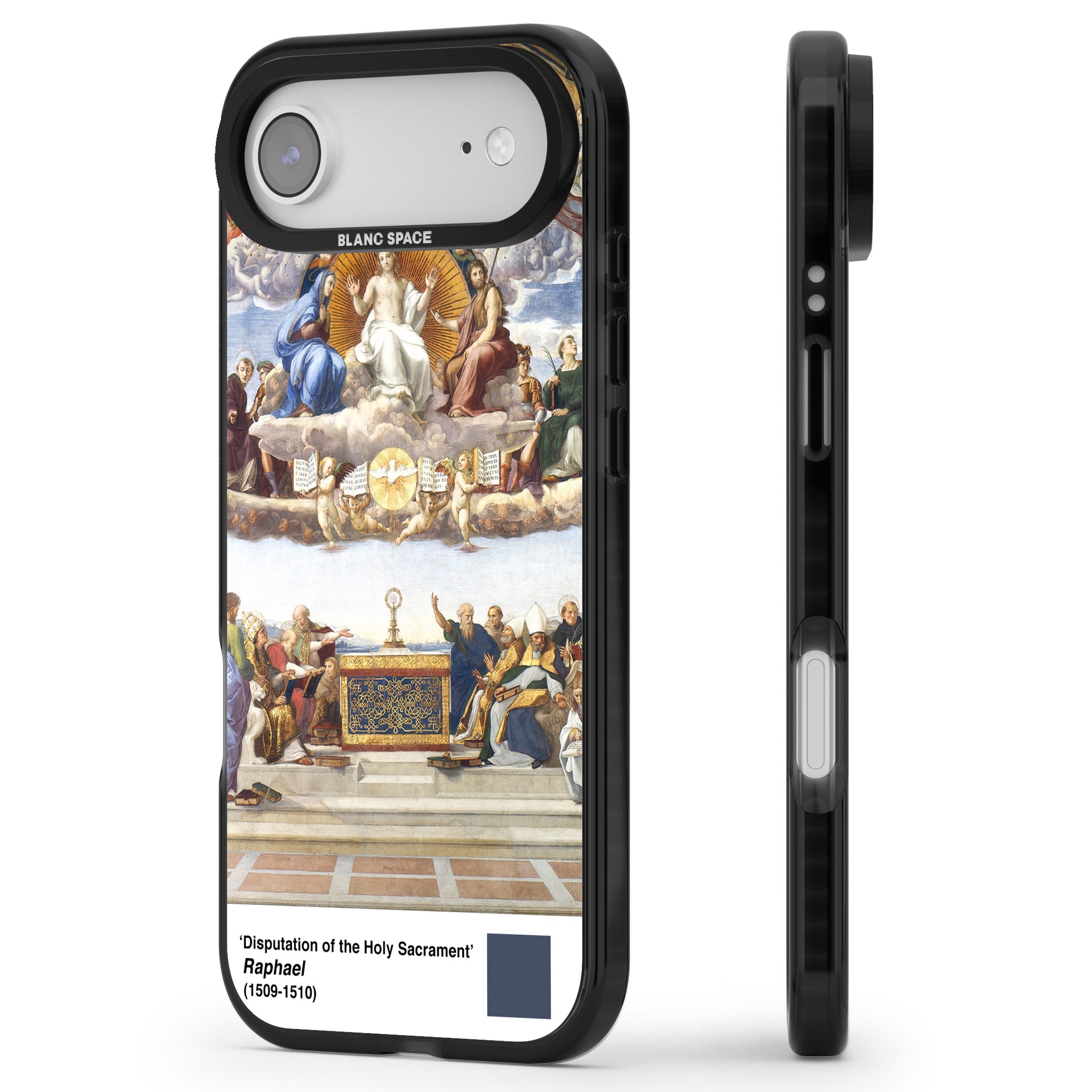 Disputation Of The Holy Sacrament iPhone 17 Air Impact Black Phone Case Side Profile