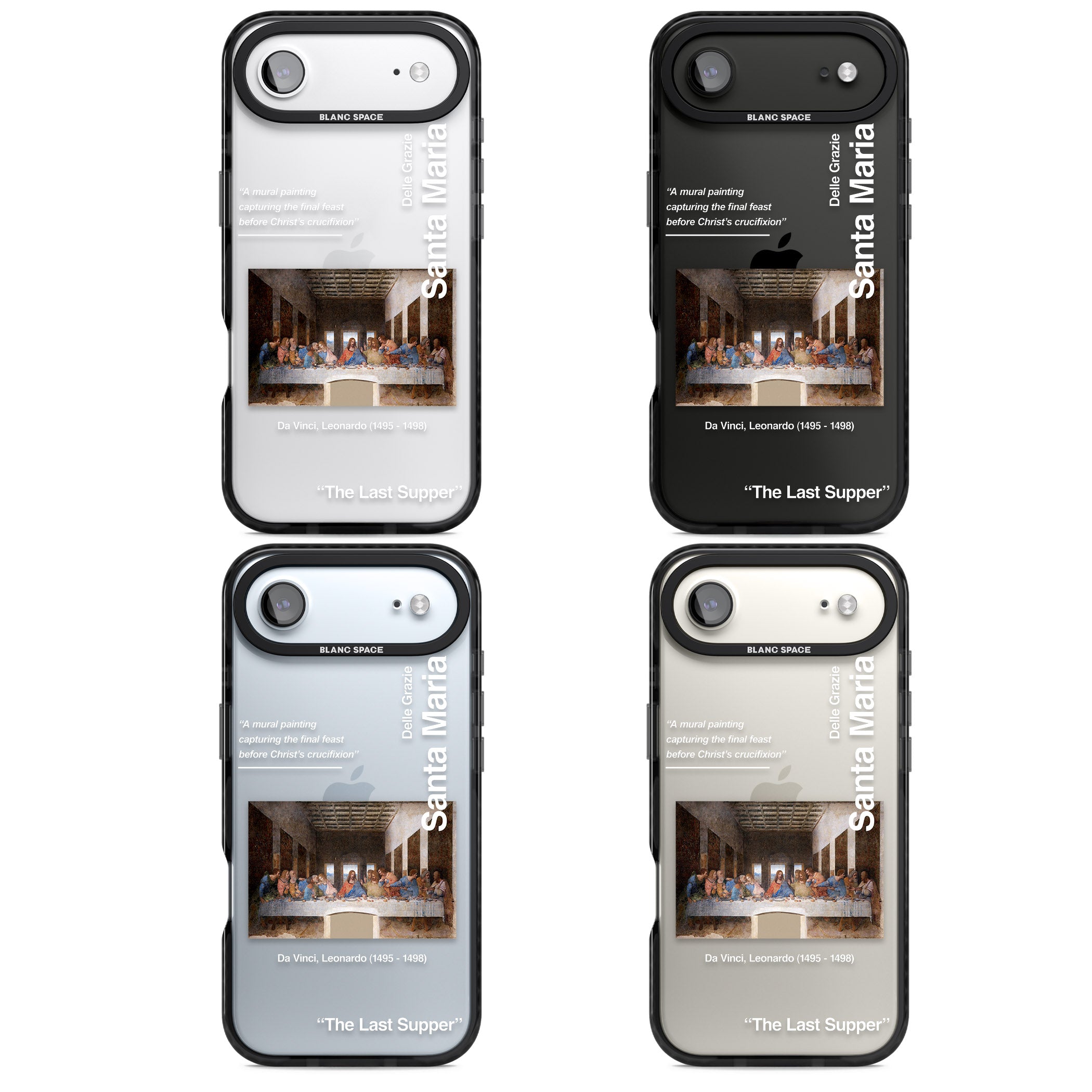 The Last Supper iPhone 17 Air Impact Black Phone Case APT Impact Protection