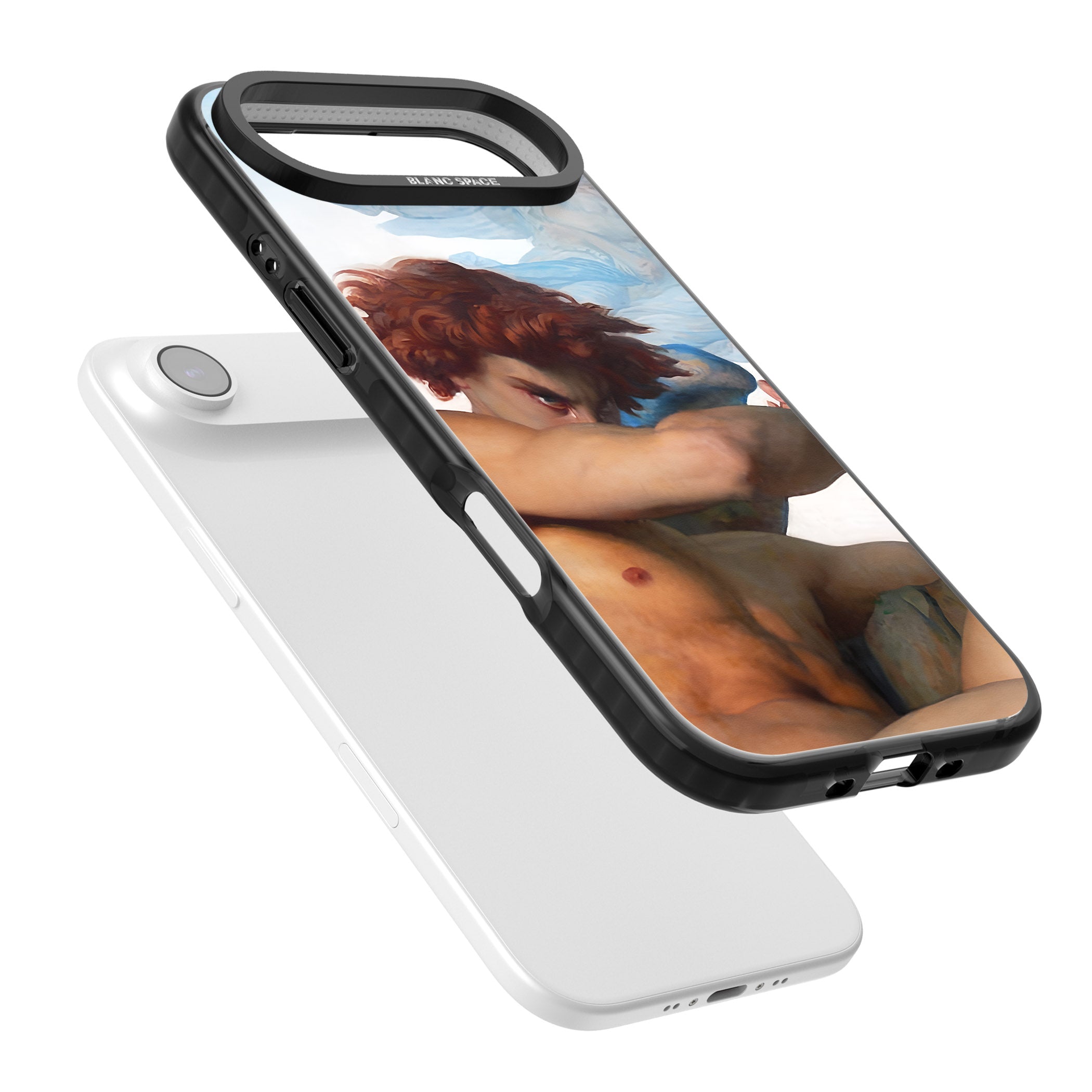 The Fallen Angel iPhone 17 Air Impact Black Phone Case Colours