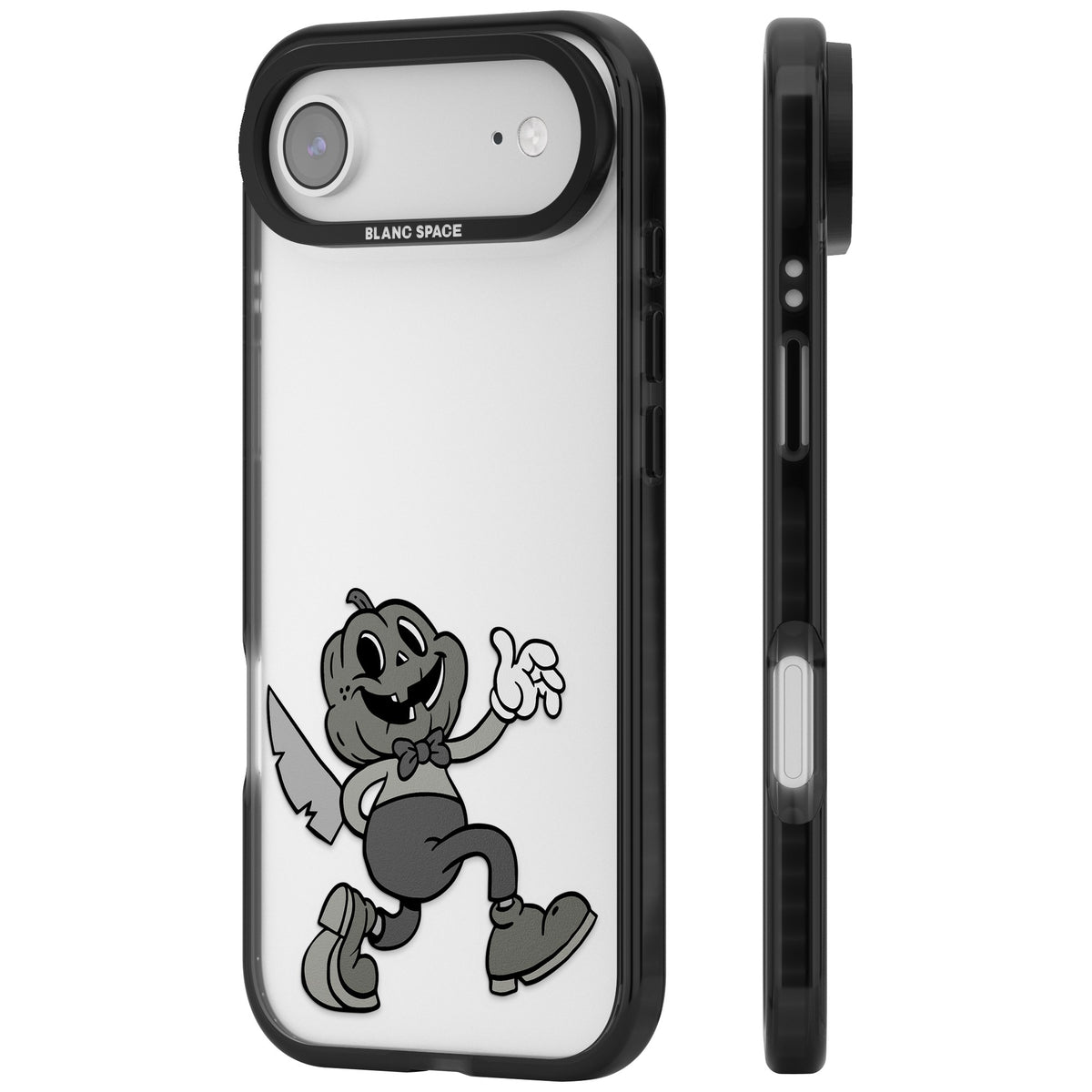 Jack O' Slasher iPhone Air Impact Black Phone Case side