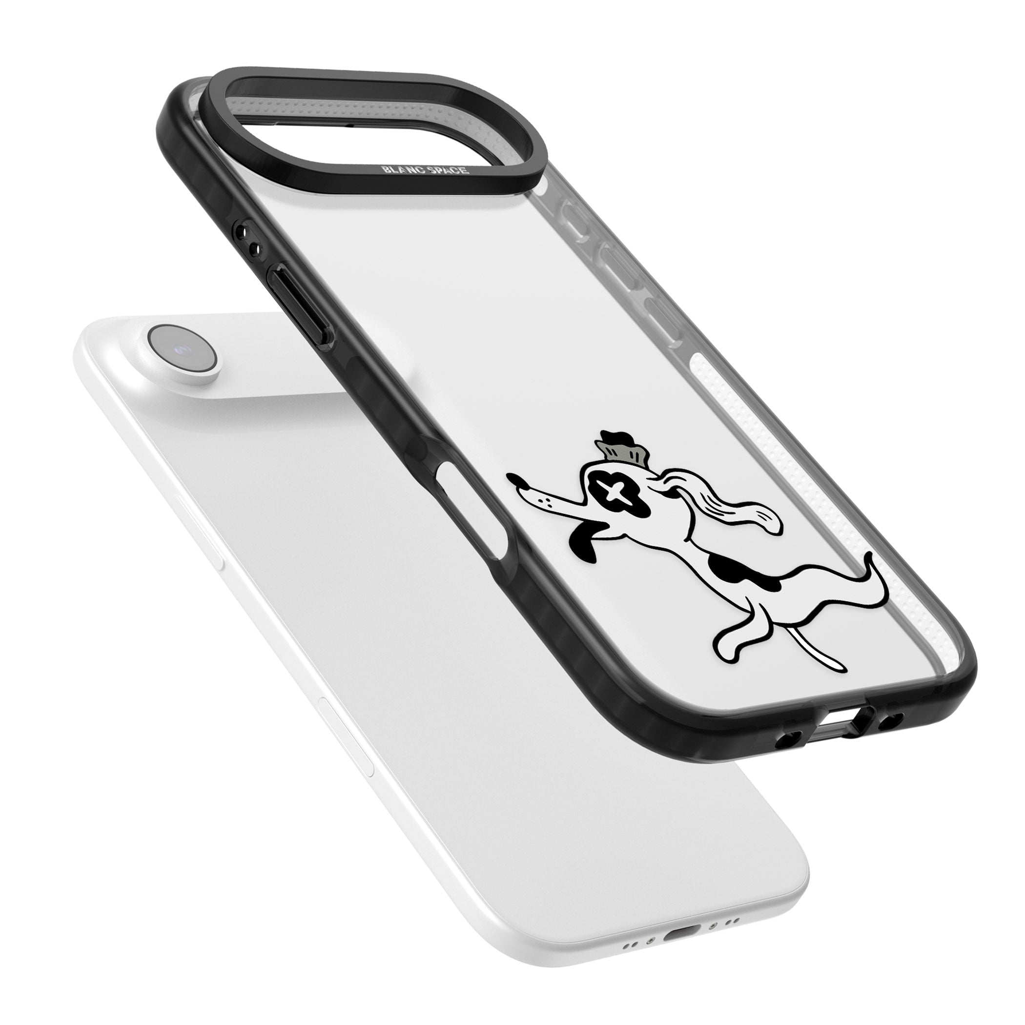 Dog Spirit iPhone 17 Air Impact Black Phone Case Colours