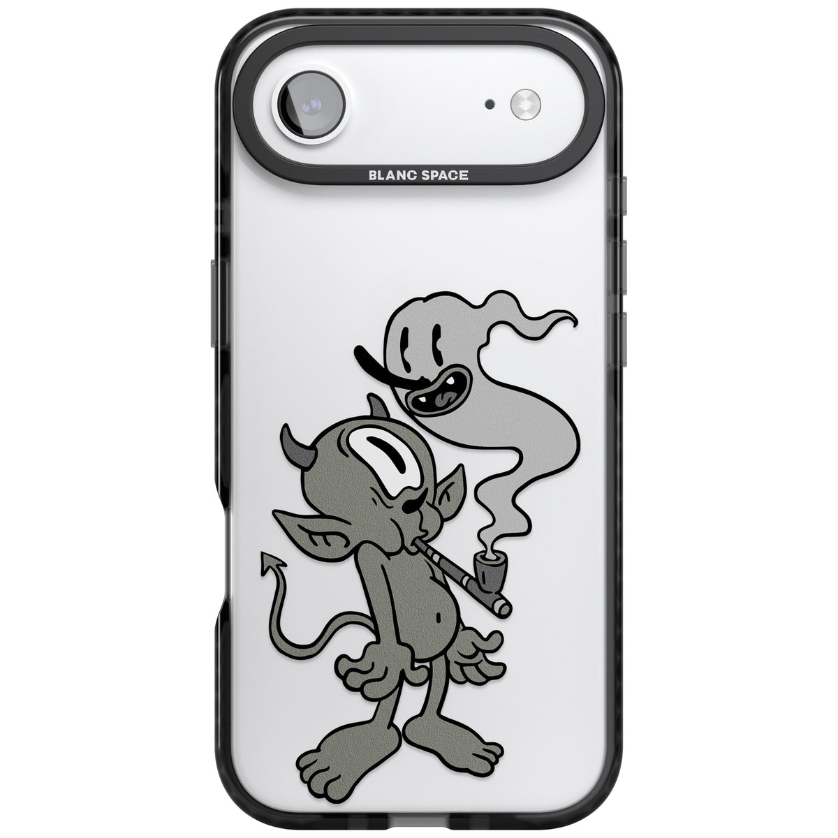 Pipe Goblin iPhone Air Impact Black Phone Case front