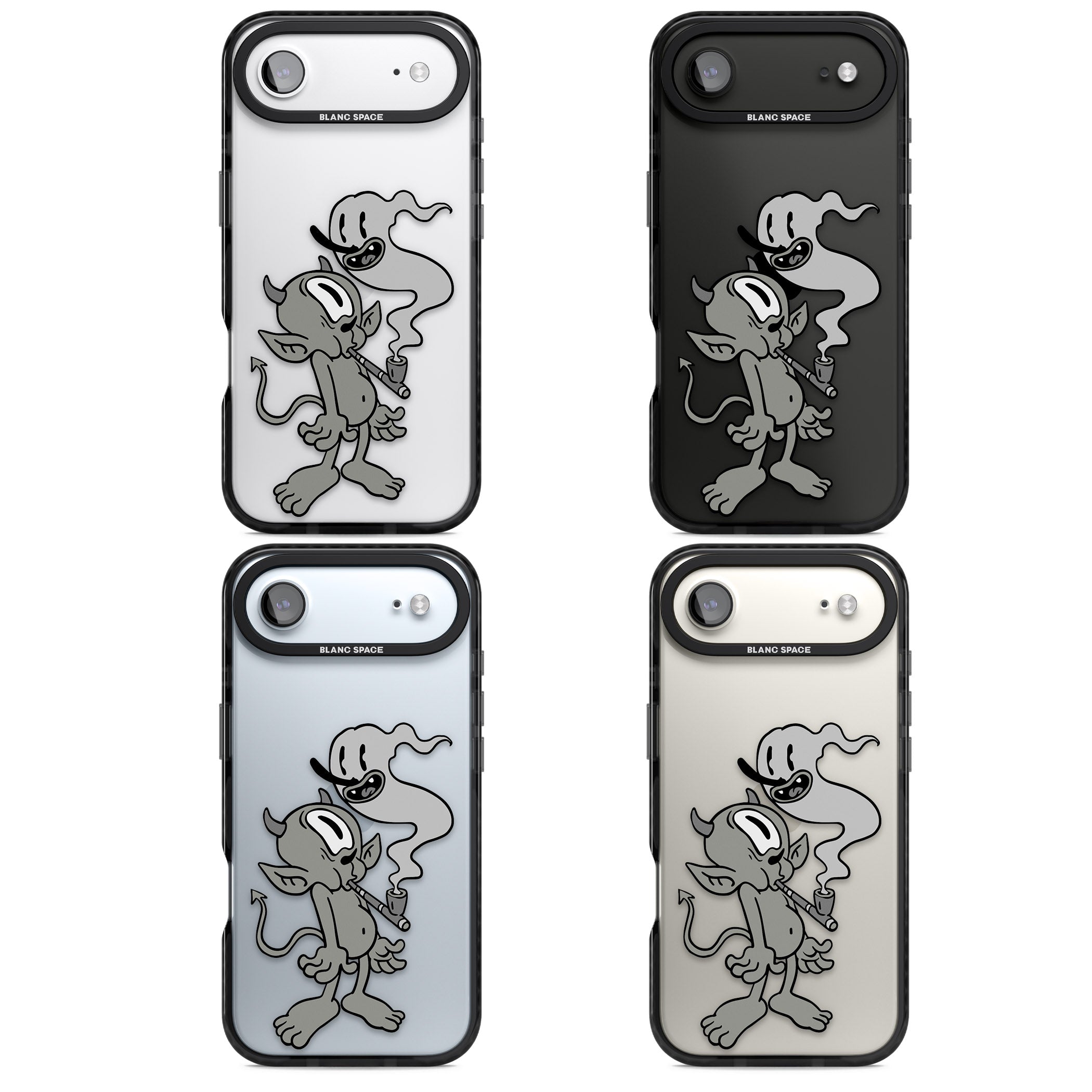 Pipe Goblin iPhone 17 Air Impact Black Phone Case APT Impact Protection