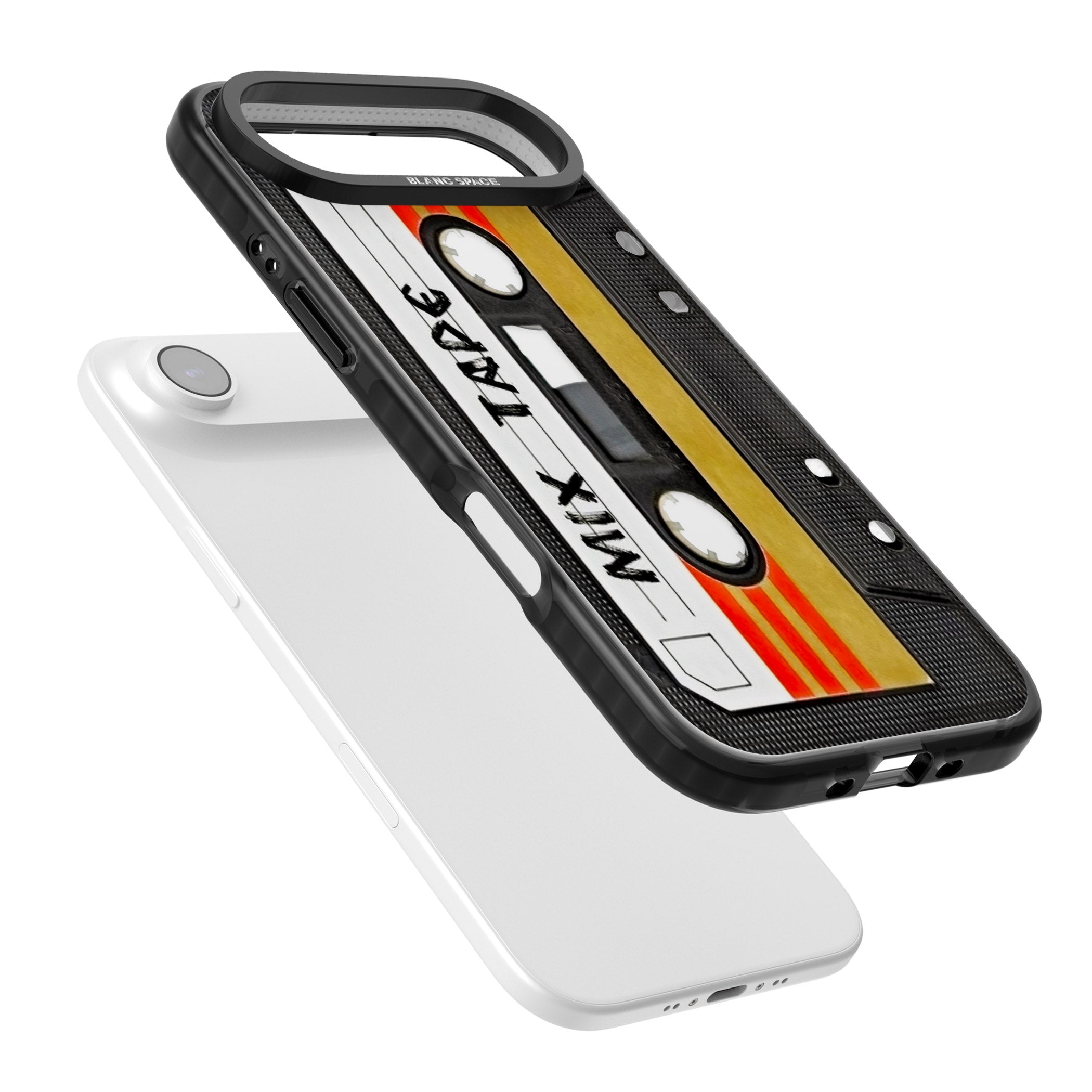 Retro Mix Tape iPhone 17 Air Impact Black Phone Case Colours