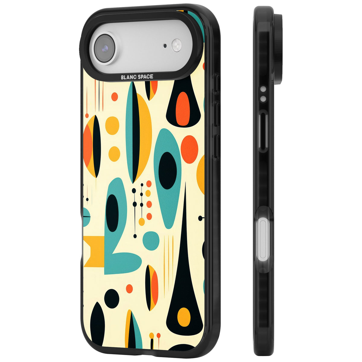 Atomic Lounge iPhone Air Impact Black Phone Case side